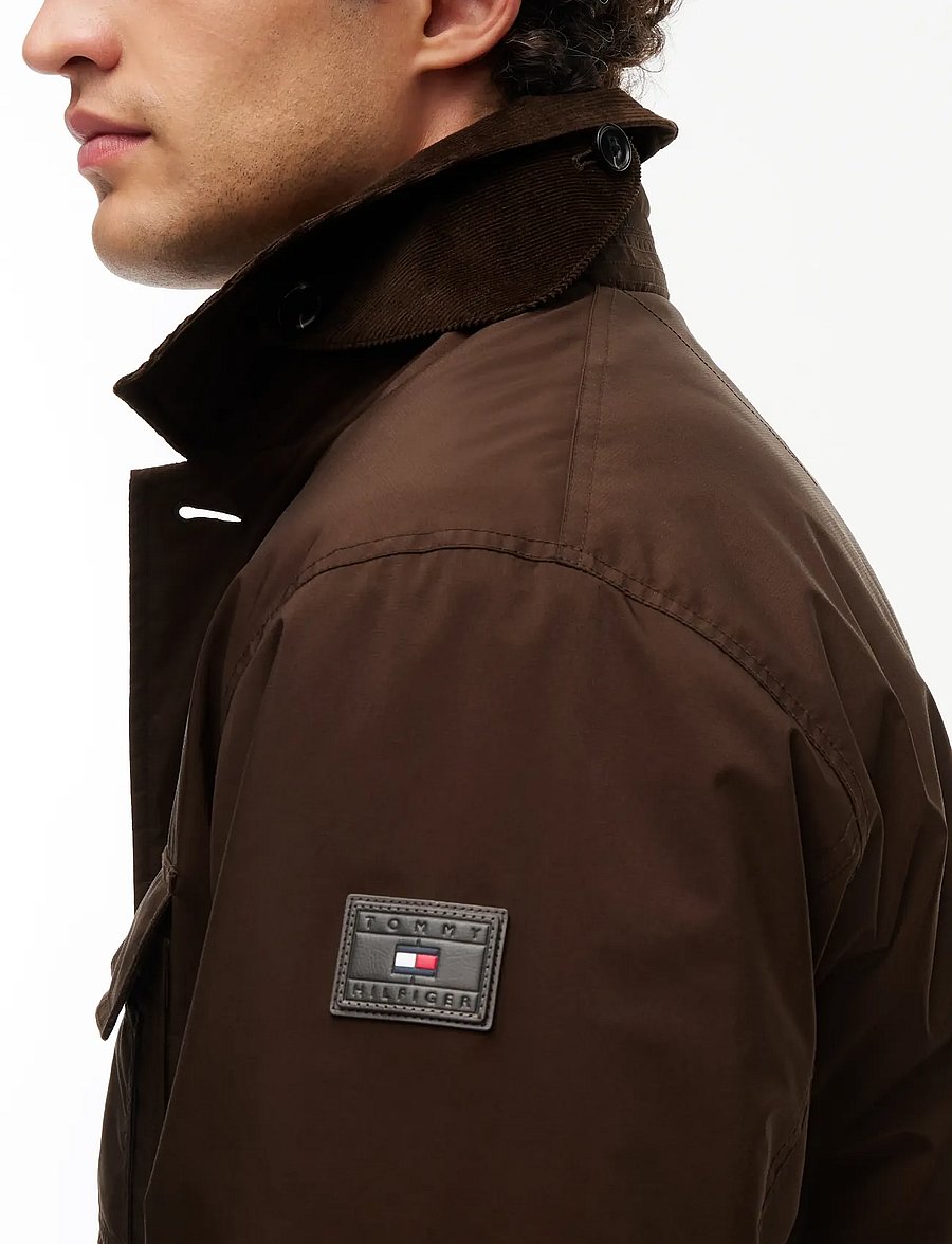 Tommy Hilfiger - SURPLUS PADDED BARN JACKET - tunna jackor - dark coffee - 4