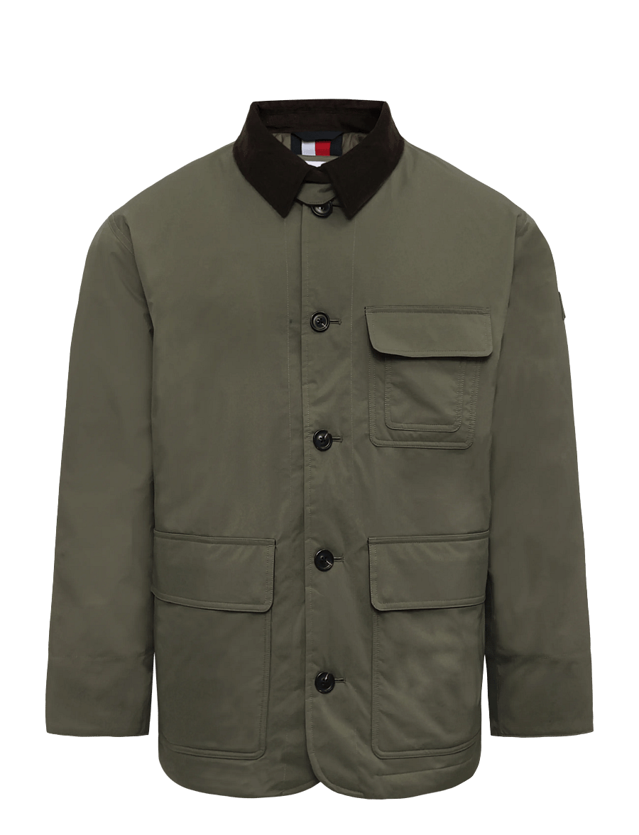 Tommy Hilfiger - SURPLUS PADDED BARN JACKET - forede jakker - ghost fern - 1
