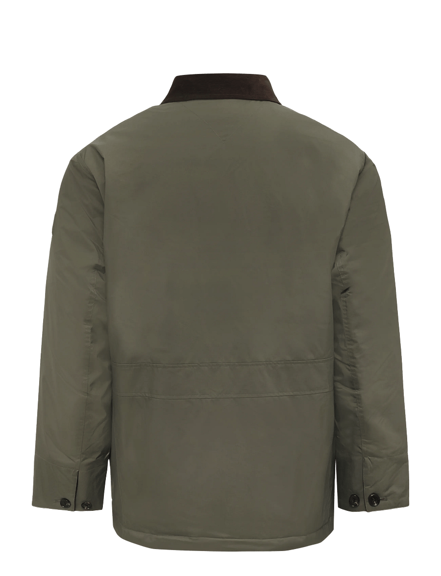 Tommy Hilfiger - SURPLUS PADDED BARN JACKET - forede jakker - ghost fern - 2