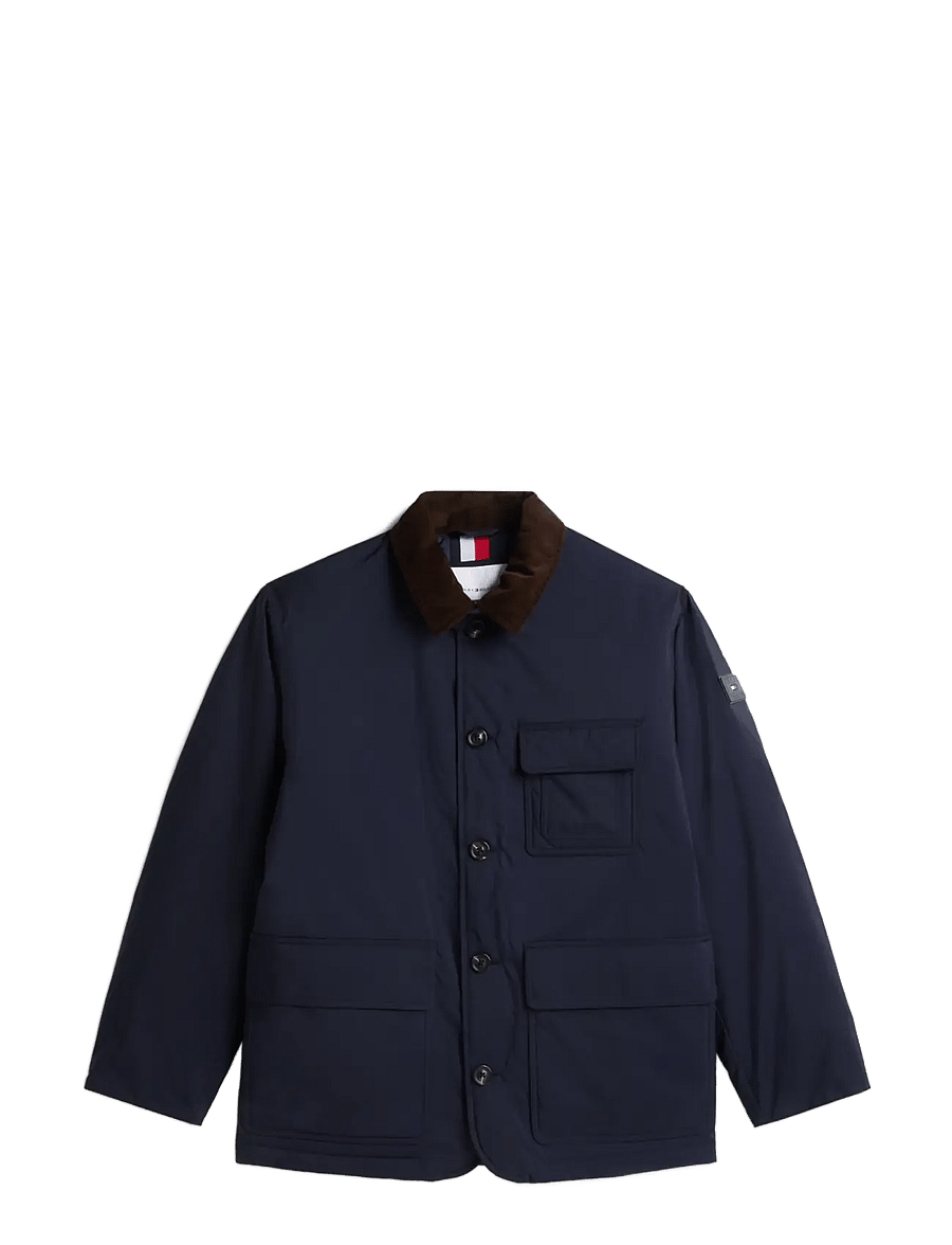 Tommy Hilfiger - SURPLUS PADDED BARN JACKET - gefütterte jacken - navy blue - 1