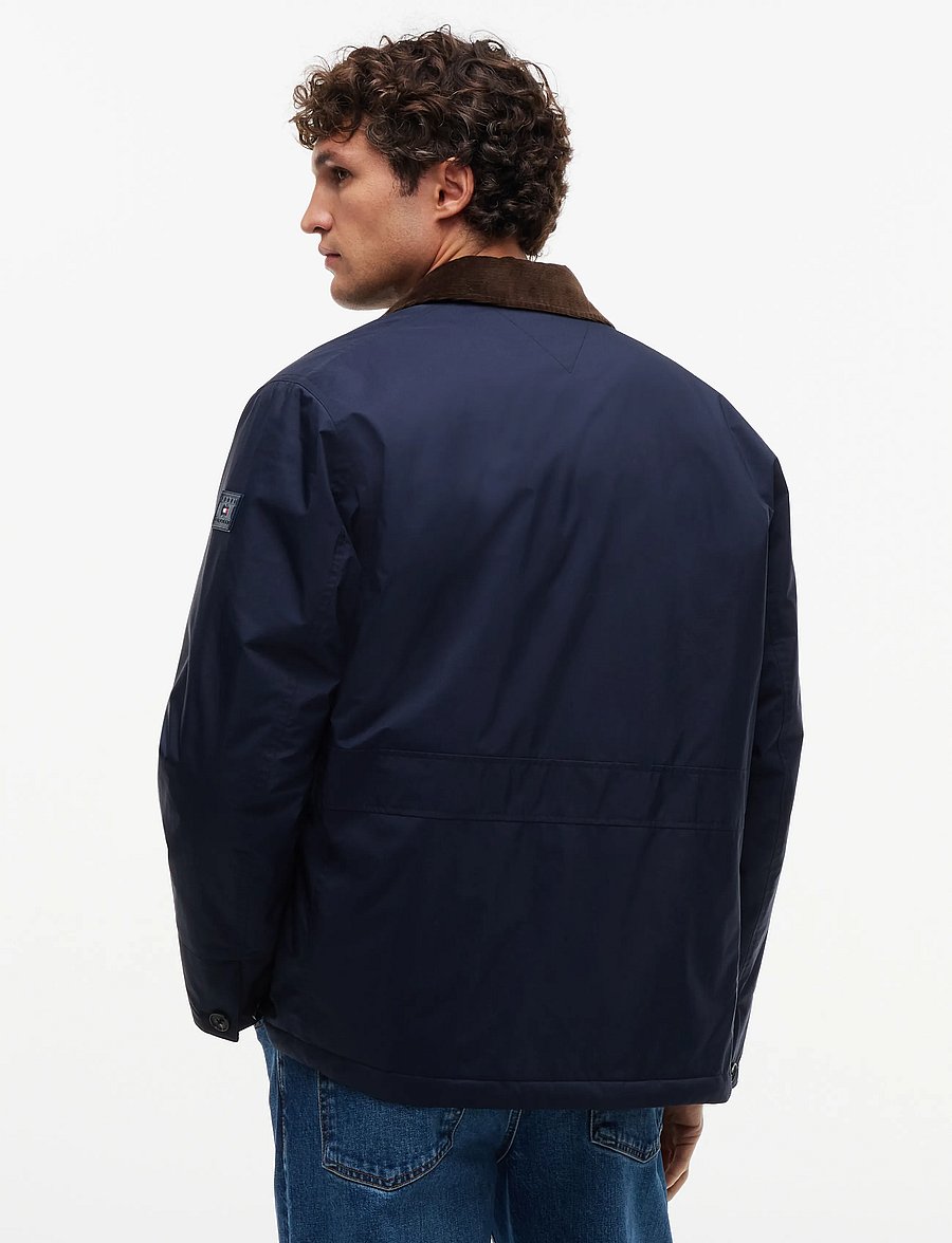 Tommy Hilfiger - SURPLUS PADDED BARN JACKET - gefütterte jacken - navy blue - 2