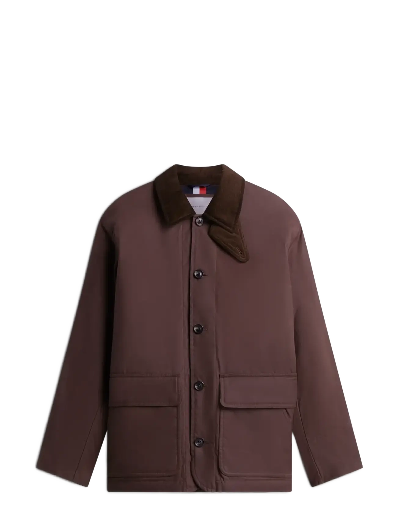 Tommy Hilfiger - WAXED BARN JACKET - gefütterte jacken - earthy brown - 1