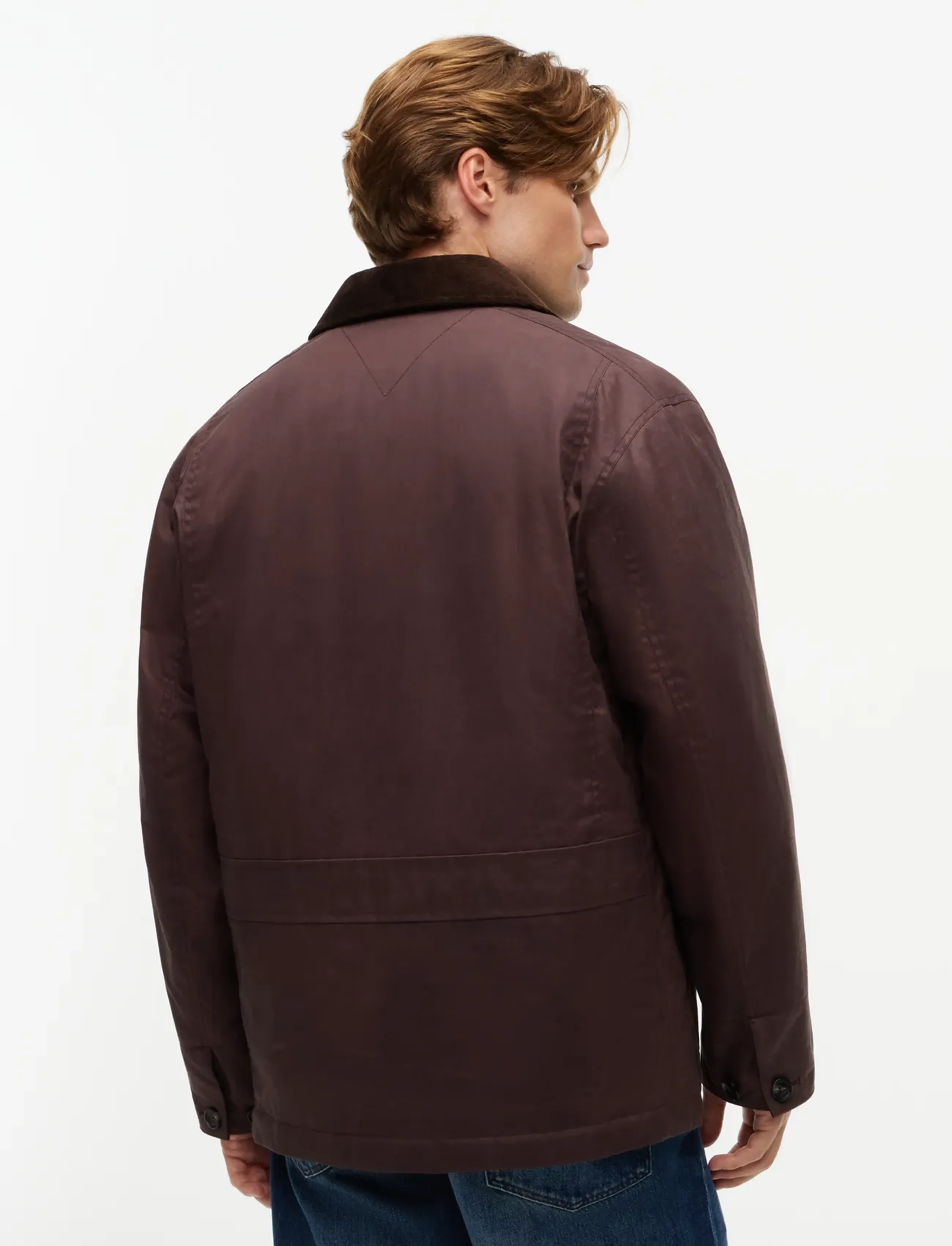Tommy Hilfiger - WAXED BARN JACKET - gefütterte jacken - earthy brown - 2