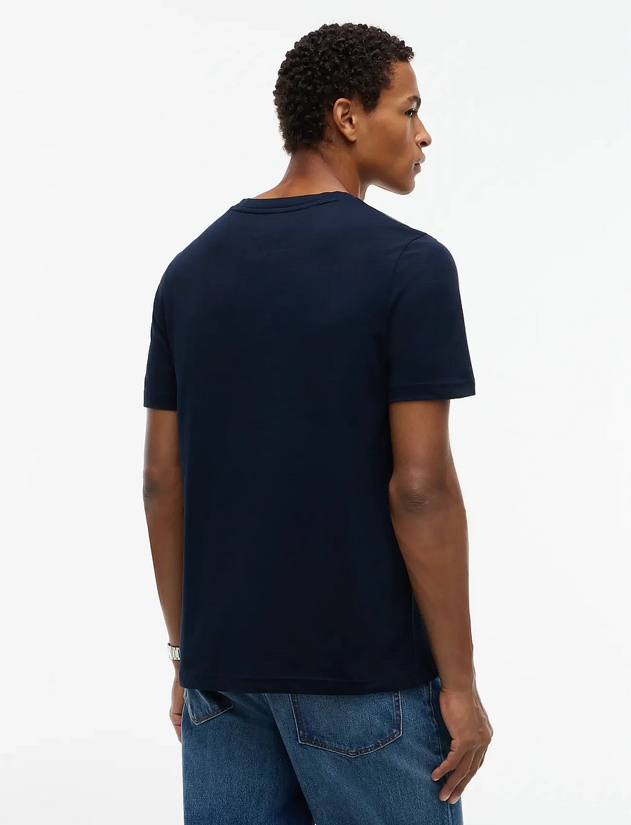 Tommy Hilfiger - EMPIRE LEFT CHEST GRAPHIC TEE - kurzärmelige t-shirts - navy blue - 2