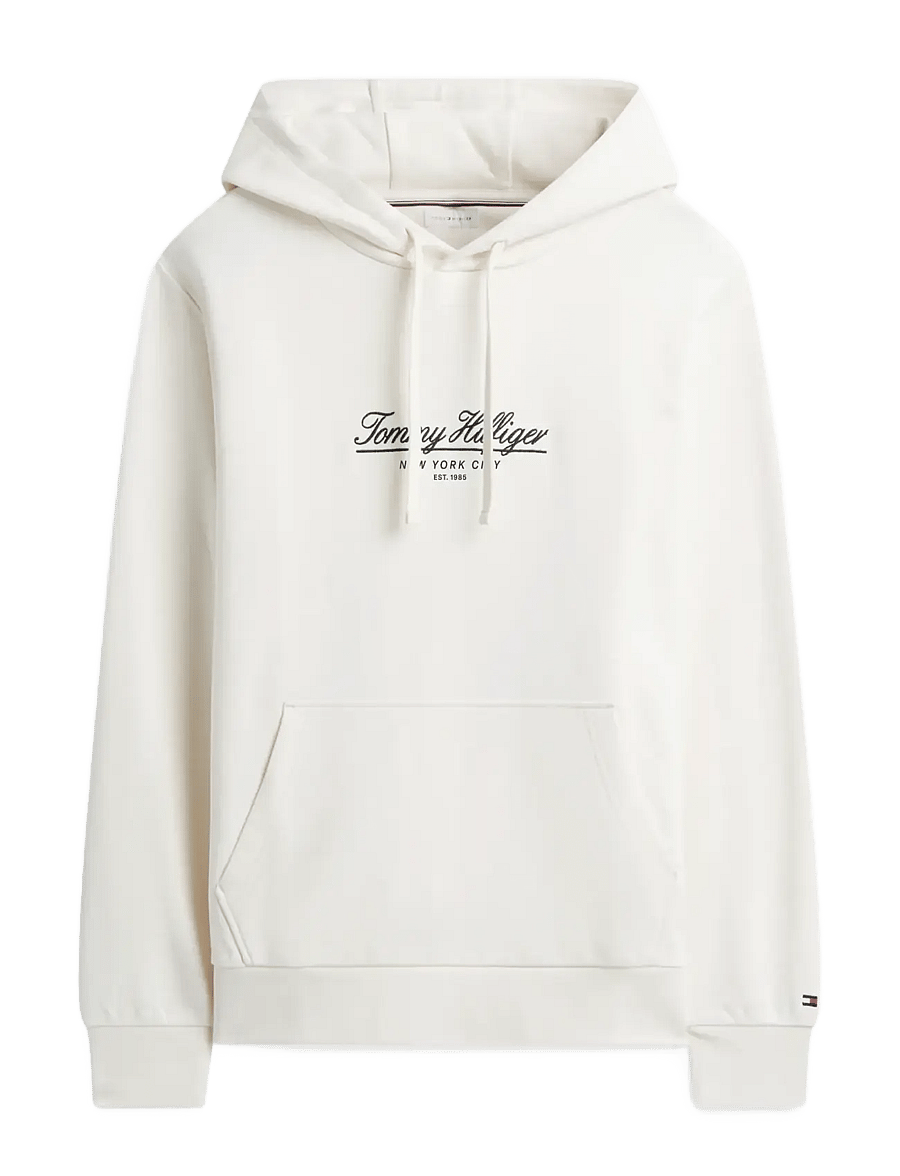 Tommy Hilfiger - BRAND LOVE GRAPHIC MONO HOODIE - kapuzenpullover - ivory petal - 1