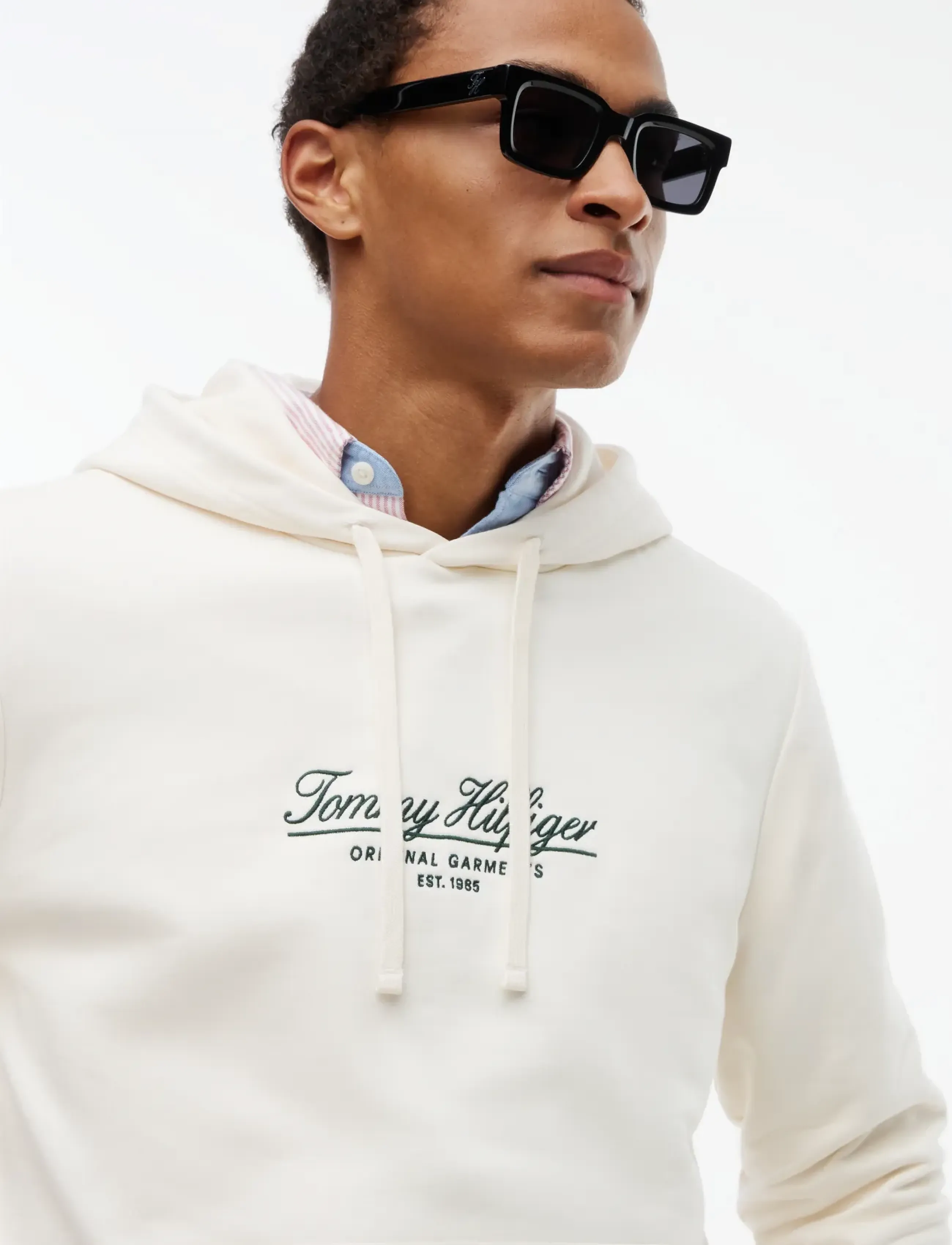 Tommy Hilfiger - BRAND LOVE GRAPHIC MONO HOODIE - kapuzenpullover - ivory petal - 3