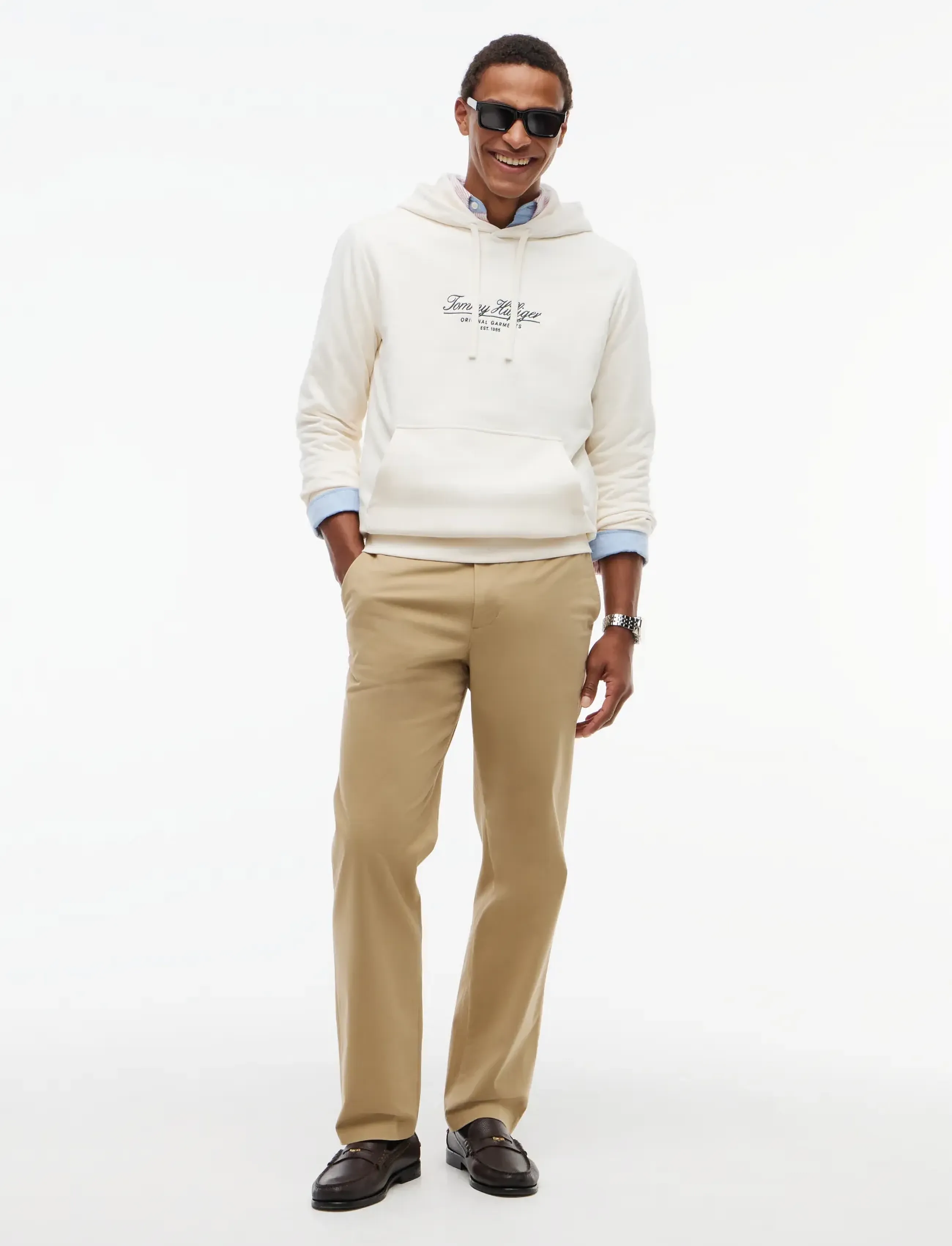 Tommy Hilfiger - BRAND LOVE GRAPHIC MONO HOODIE - kapuzenpullover - ivory petal - 4