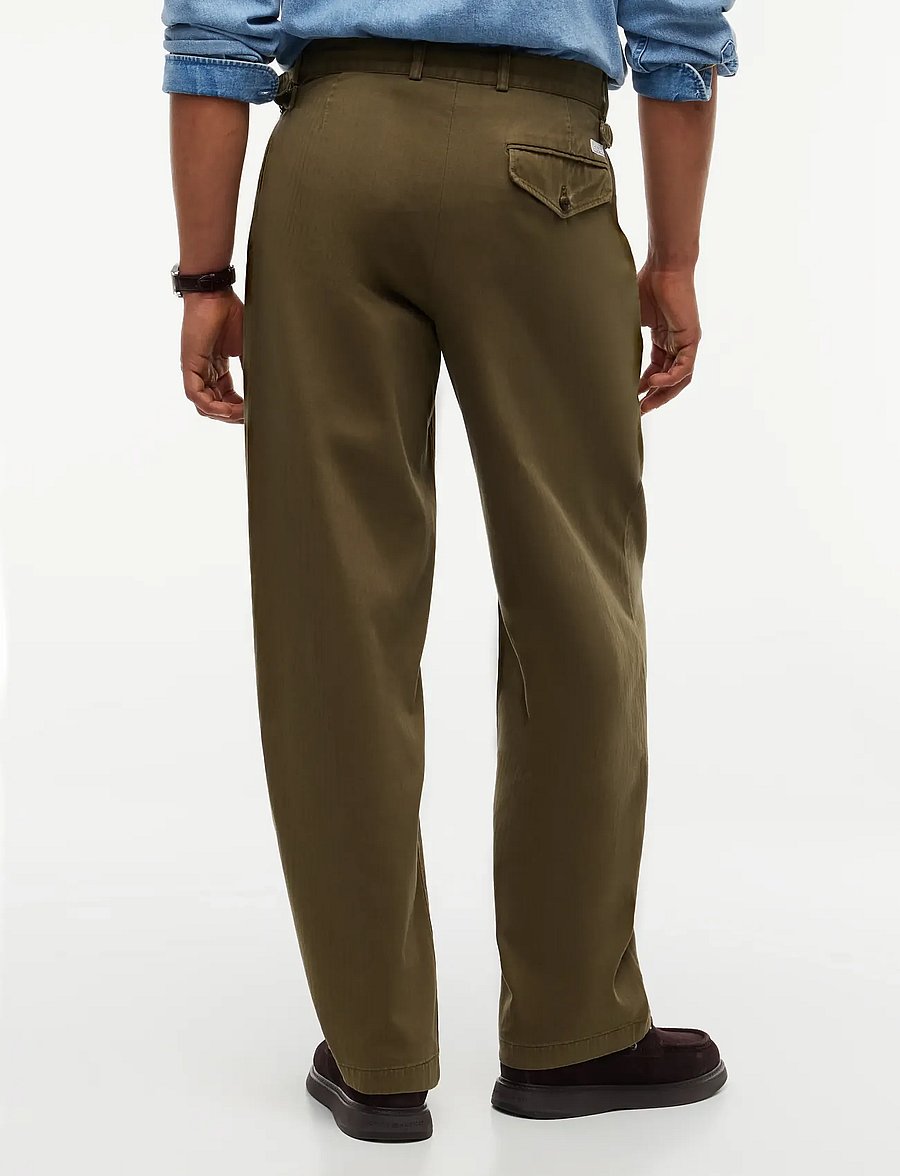 Tommy Hilfiger - RIVER SURPLUS HERRINGBONE GMD - casual bukser - platinum olive - 2