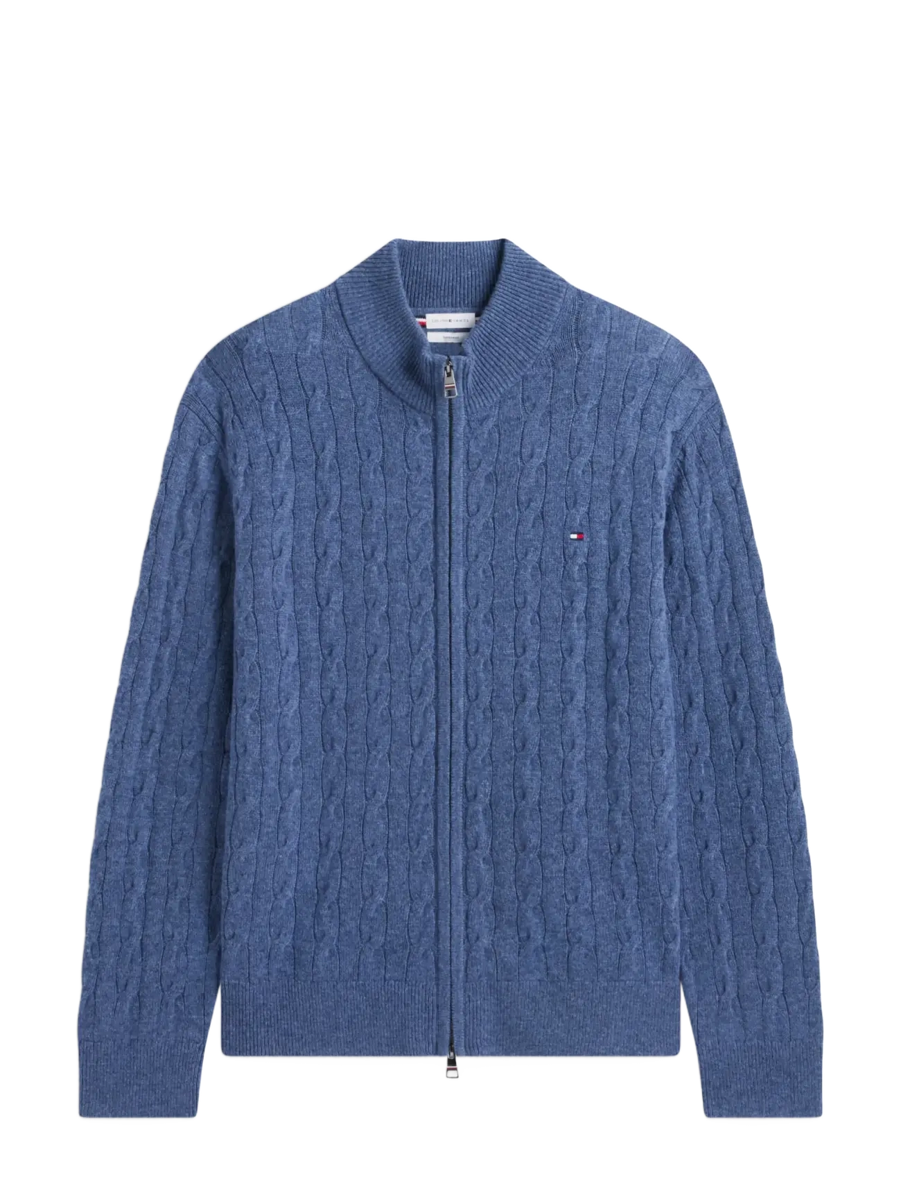 Tommy Hilfiger LAMBSWOOL CABLE ZIP THROUGH -  - undefined / undefined