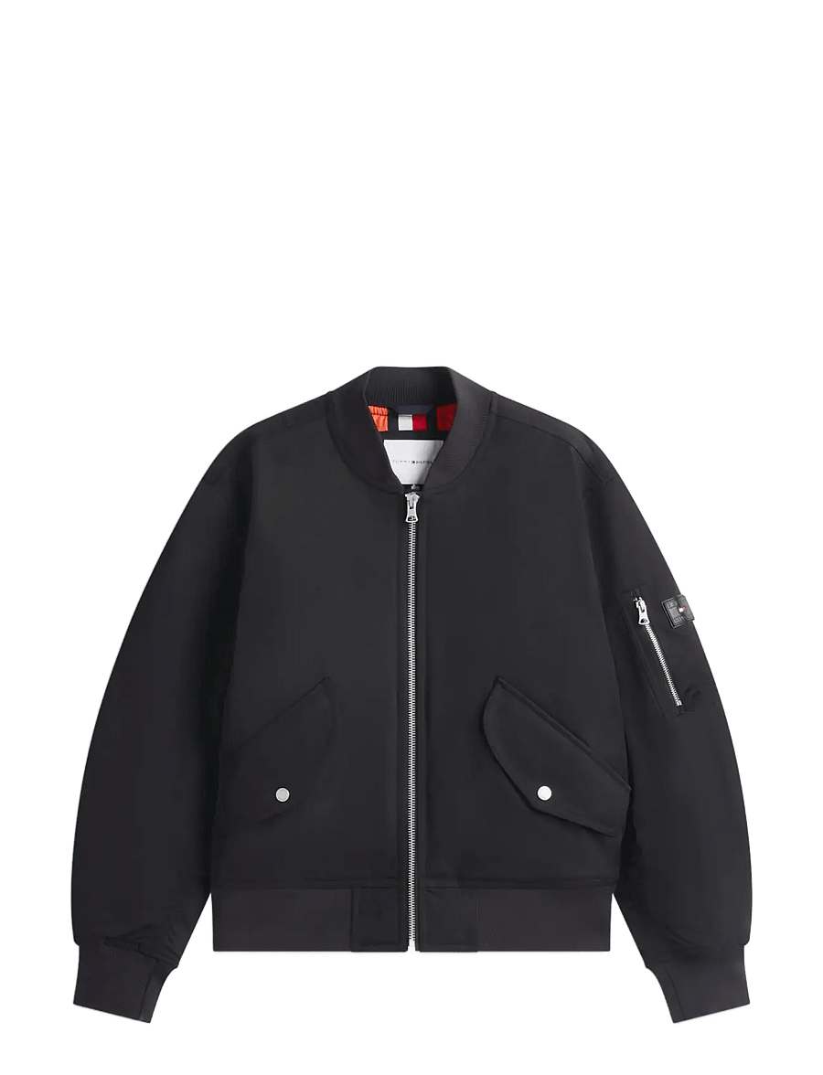 Tommy Hilfiger - PADDED BOMBER JACKET - gefütterte jacken - black - 1