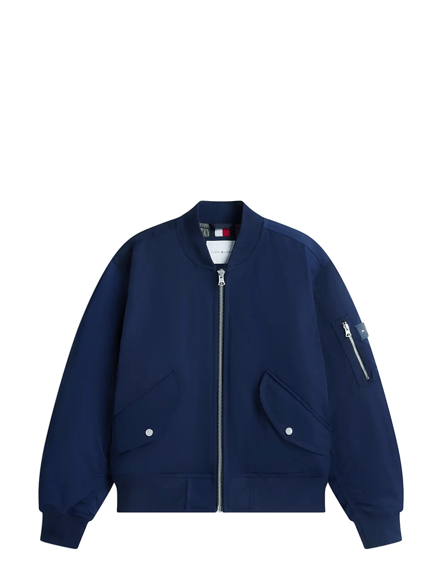 Tommy Hilfiger - PADDED BOMBER JACKET - gefütterte jacken - carbon navy - 1