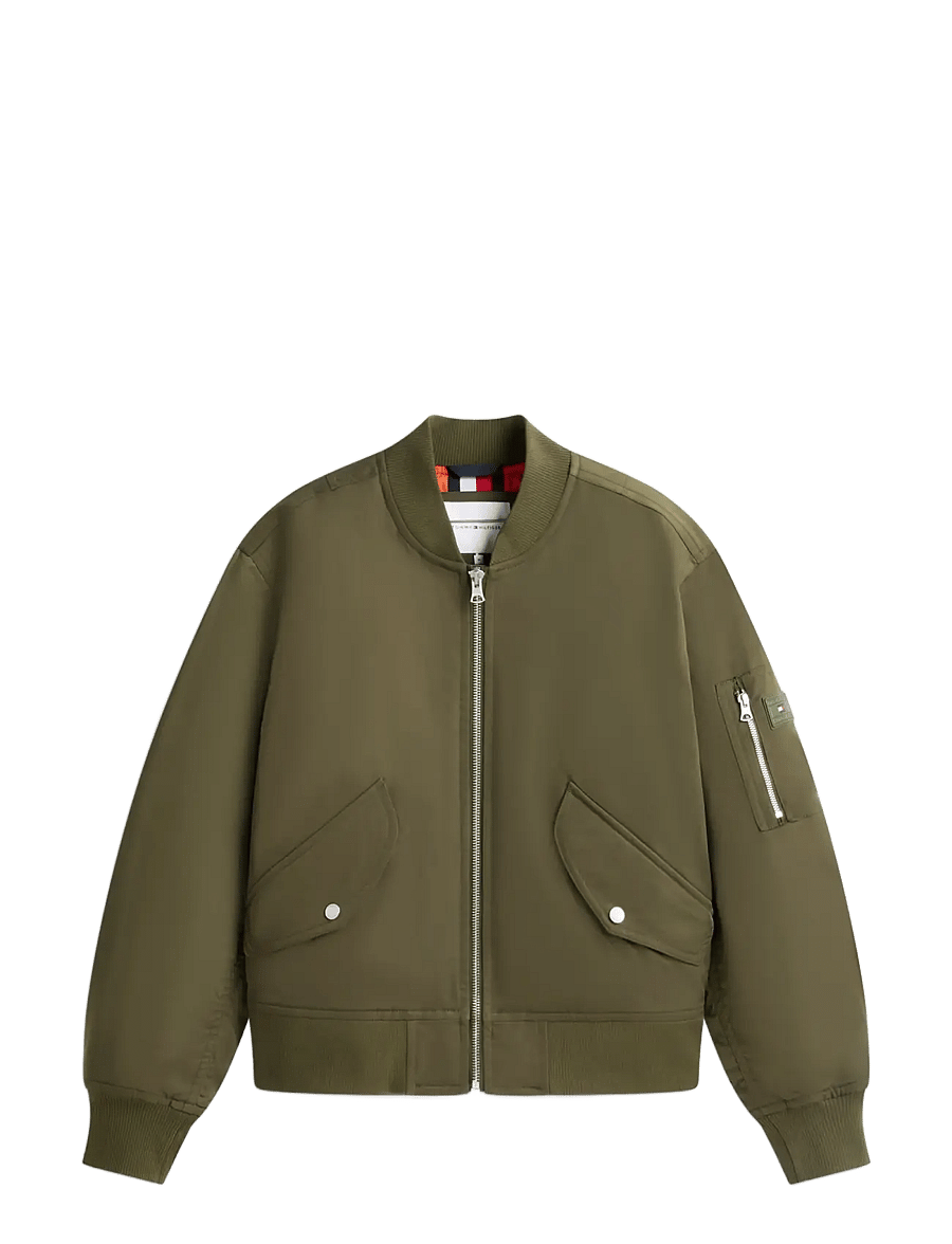 Tommy Hilfiger - PADDED BOMBER JACKET - gefütterte jacken - huntsman green - 1