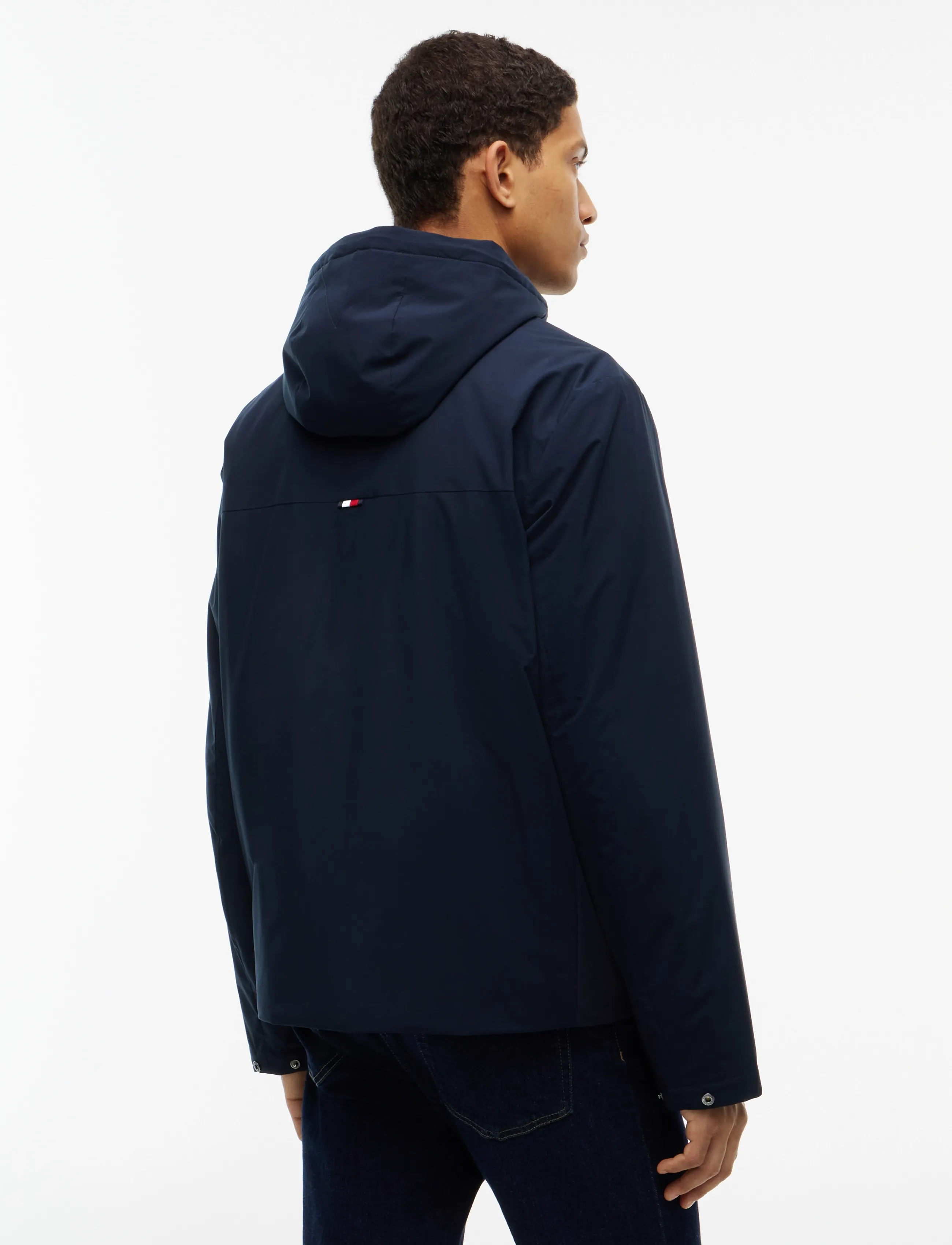 Tommy Hilfiger - LIGHTWEIGHT PADDED HOOD JACKET - vinterjackor - navy blue - 2