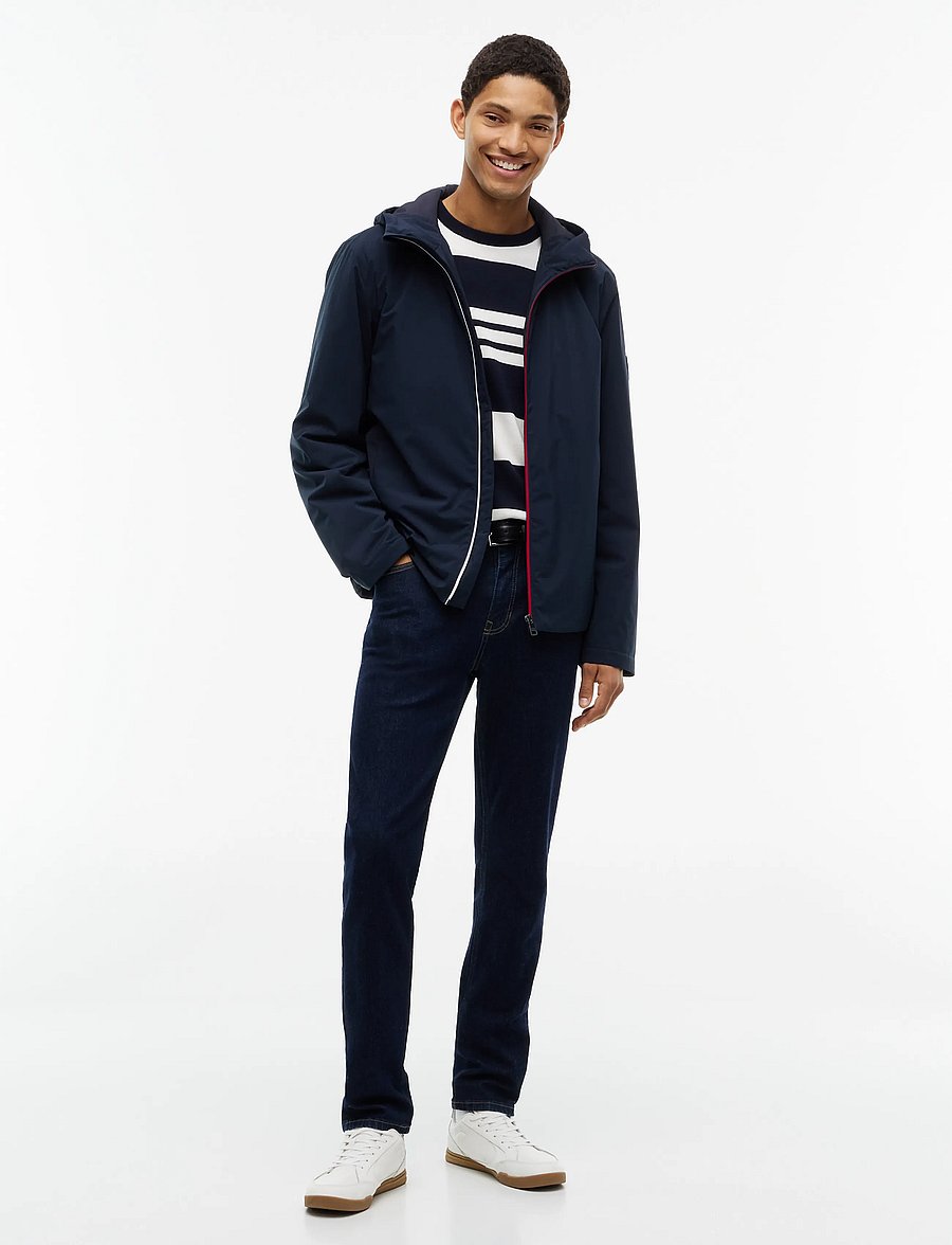 Tommy Hilfiger - LIGHTWEIGHT PADDED HOOD JACKET - vinterjackor - navy blue - 4
