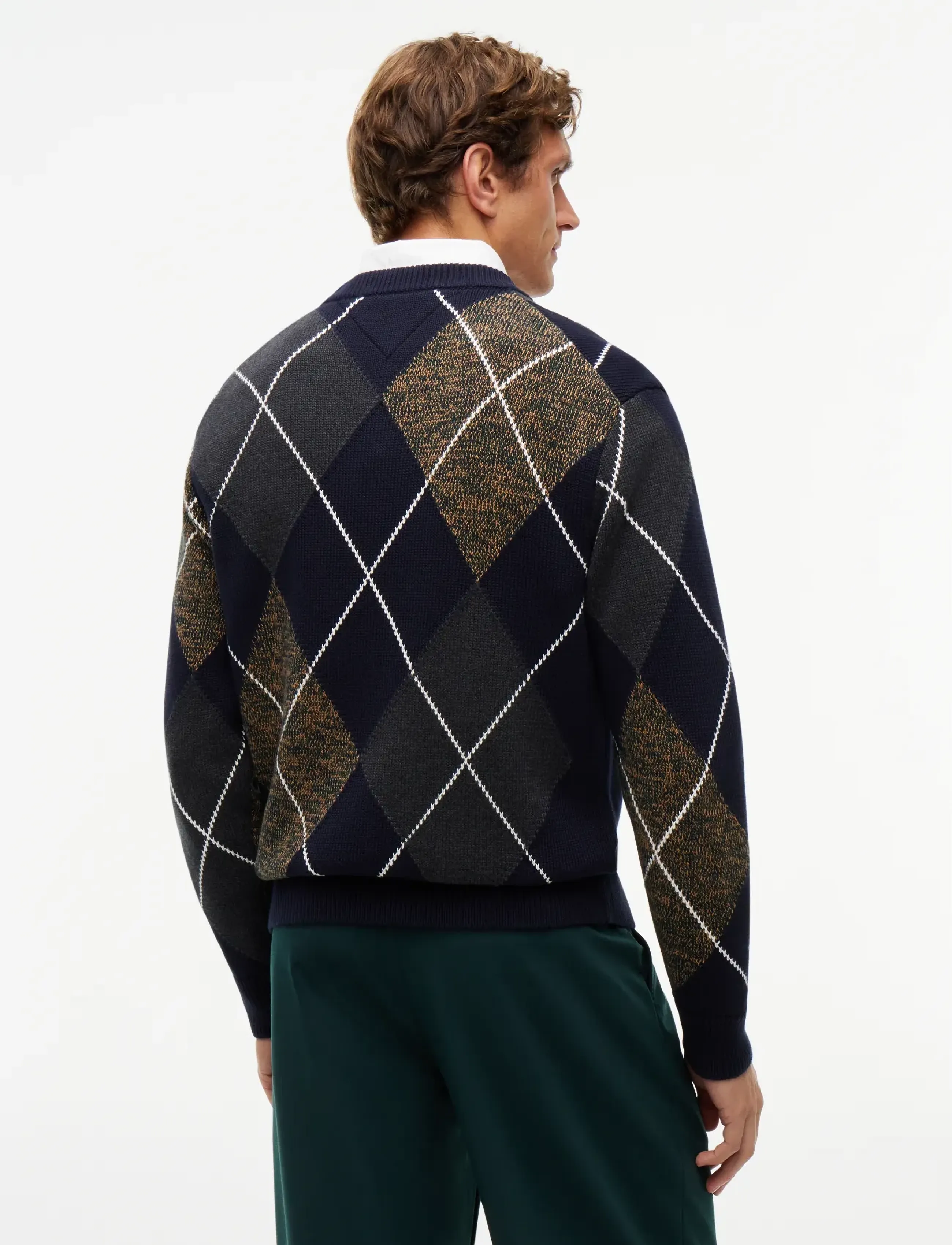 Tommy Hilfiger - ARGYLE CREW NECK SWEATER - navy blue multi - 2