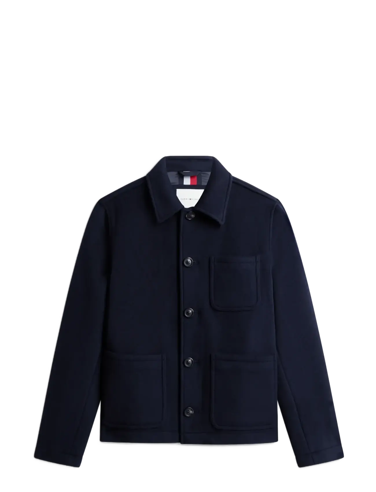 Tommy Hilfiger - WOOL CHORE JACKET - wolljacken - navy blue - 1