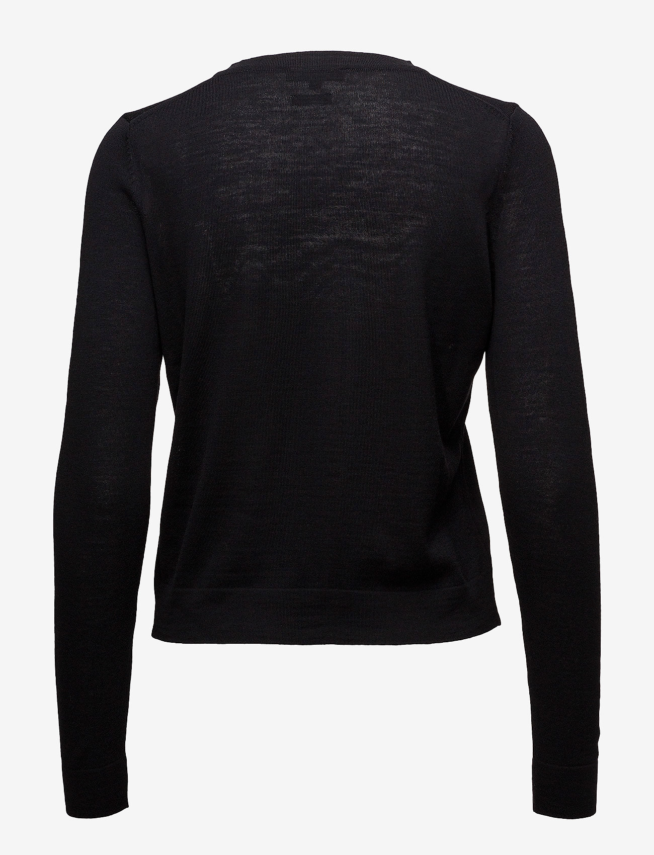 Tommy Hilfiger - GUVERA C-NK CARDI - masters black - 1