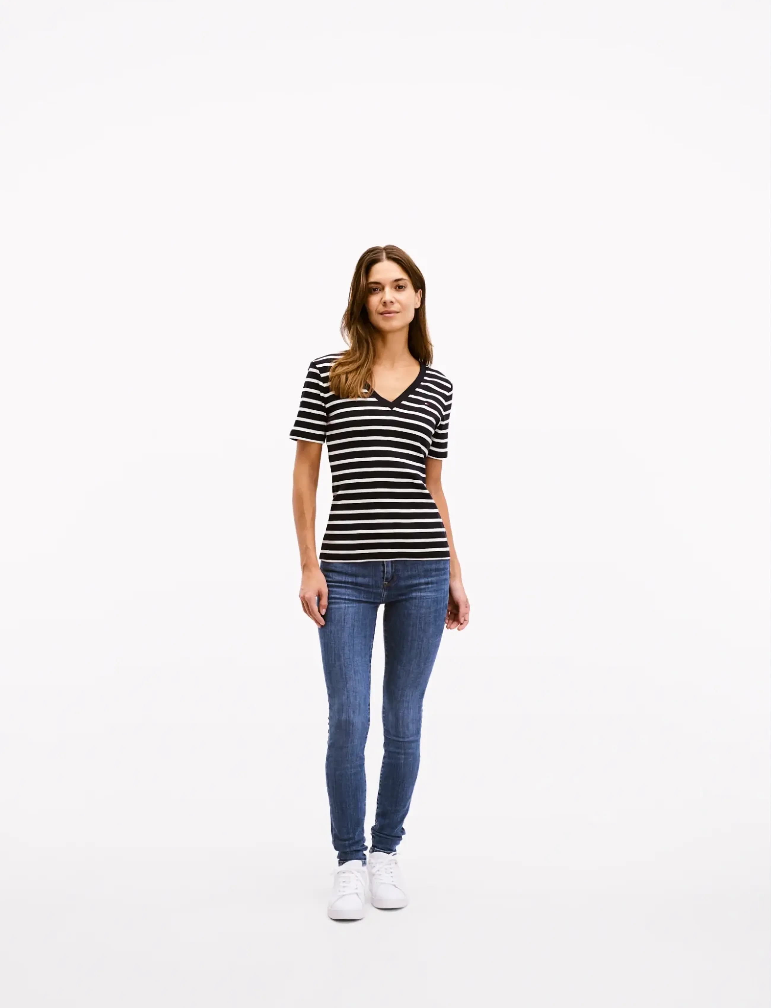 Tommy Hilfiger HERITAGE COMO SKINNY RW - Kolleksjoner - DOREEN / blue