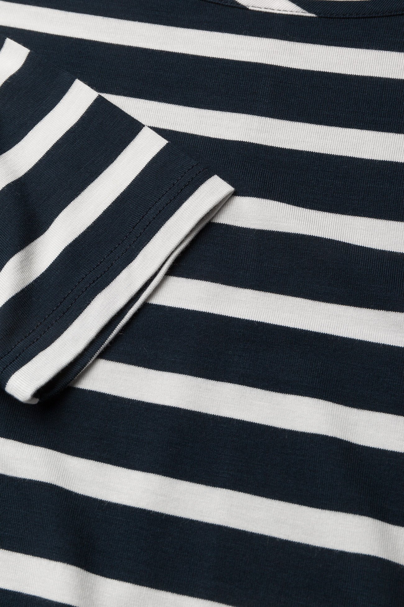 Tommy Hilfiger - HERITAGE BOAT NECK TEE 3/4 - midnight / classic white - 2