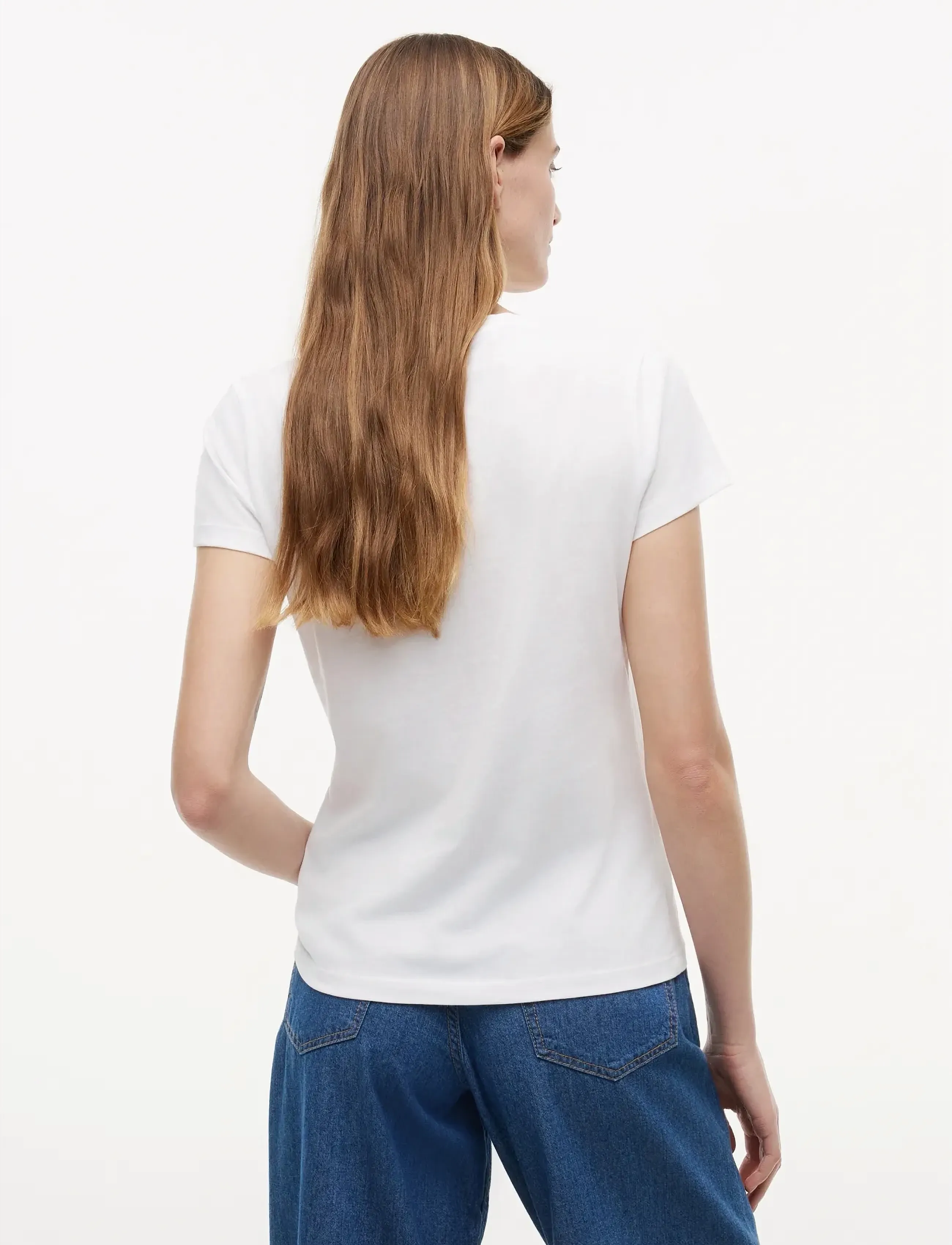 Tommy Hilfiger - HERITAGE CREW NECK TEE - t-shirts - classic white - 3