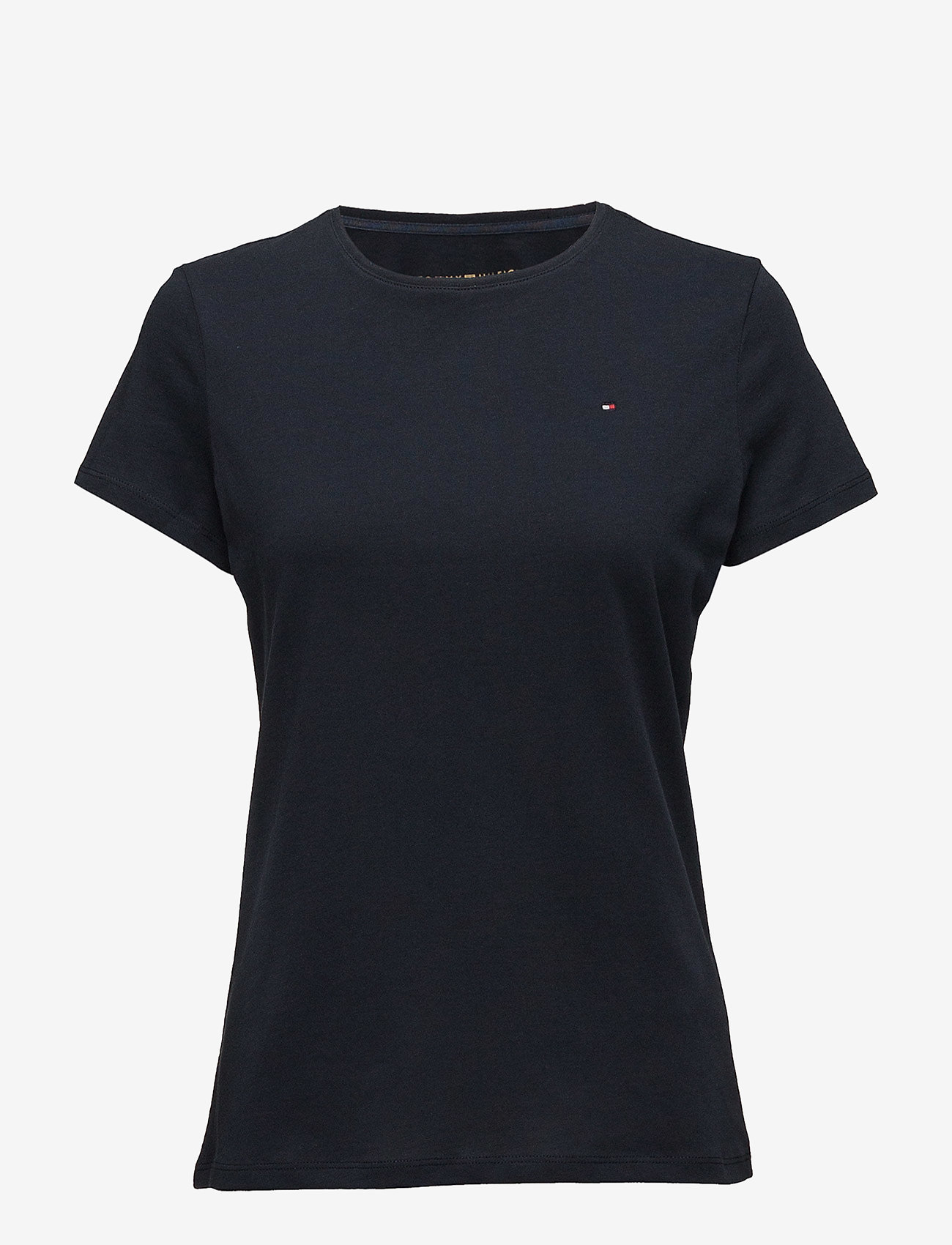 Tommy Hilfiger - HERITAGE CREW NECK TEE - t-shirt & tops - midnight - 0