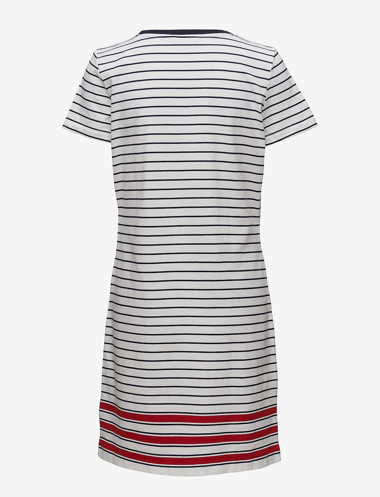 Tommy Hilfiger - DIARA DRESS SS - cl. white / midnight / pompeian red - 1