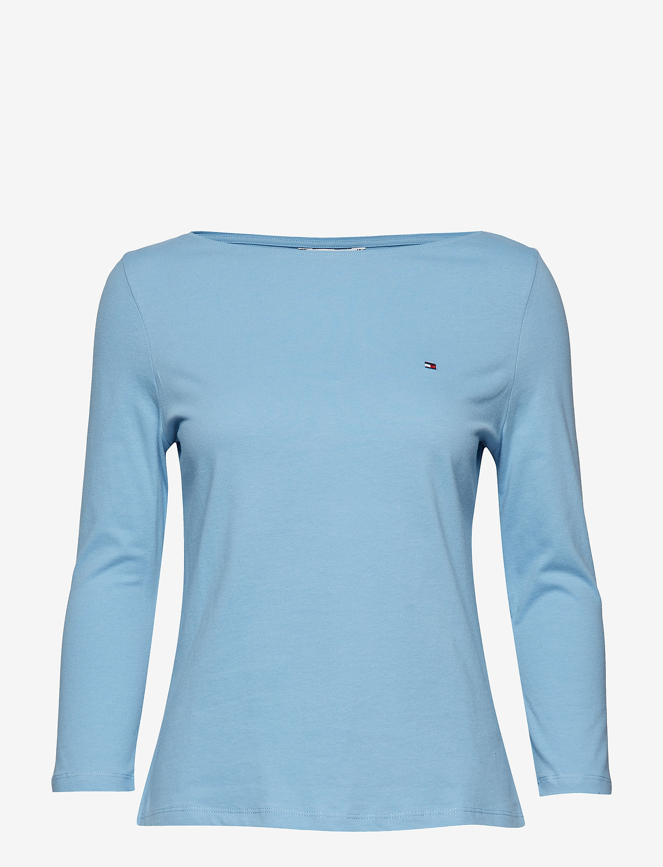Tommy Hilfiger - TILLY BOAT-NK TEE 3/ - dusk blue - 0