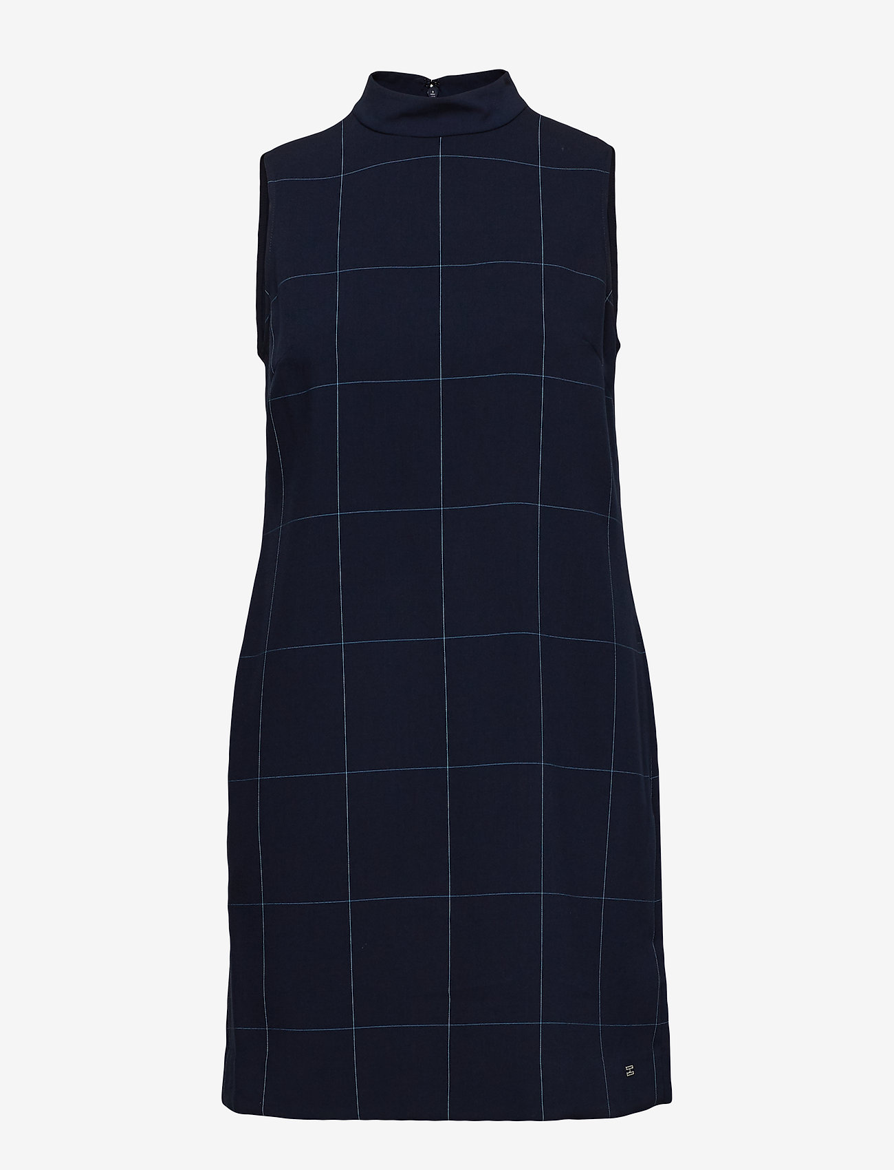 Tommy Hilfiger - BERBER MINI DRESS - big windowpane / midnight - 0
