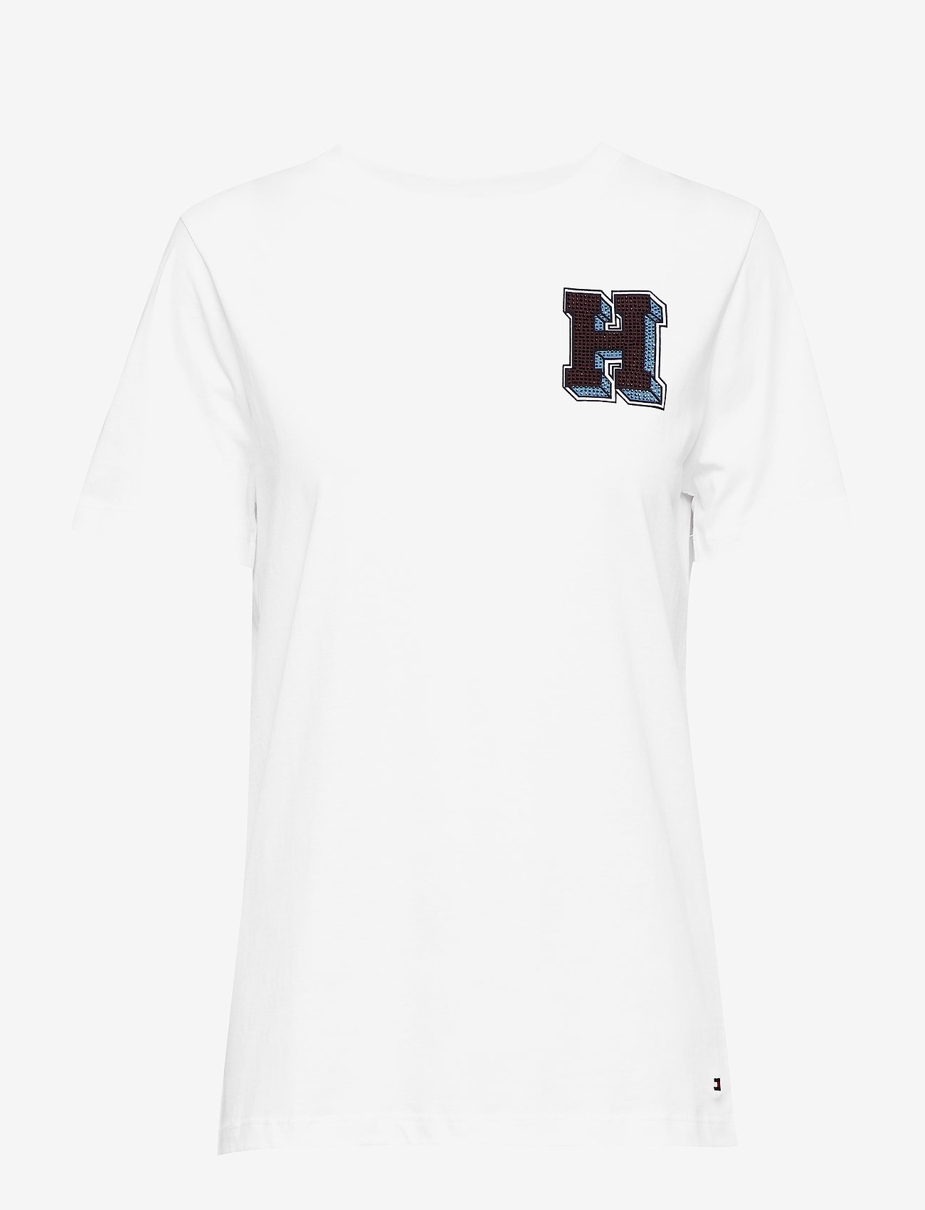 Tommy Hilfiger - JESSICA C-NK H TEE S - classic white - 0