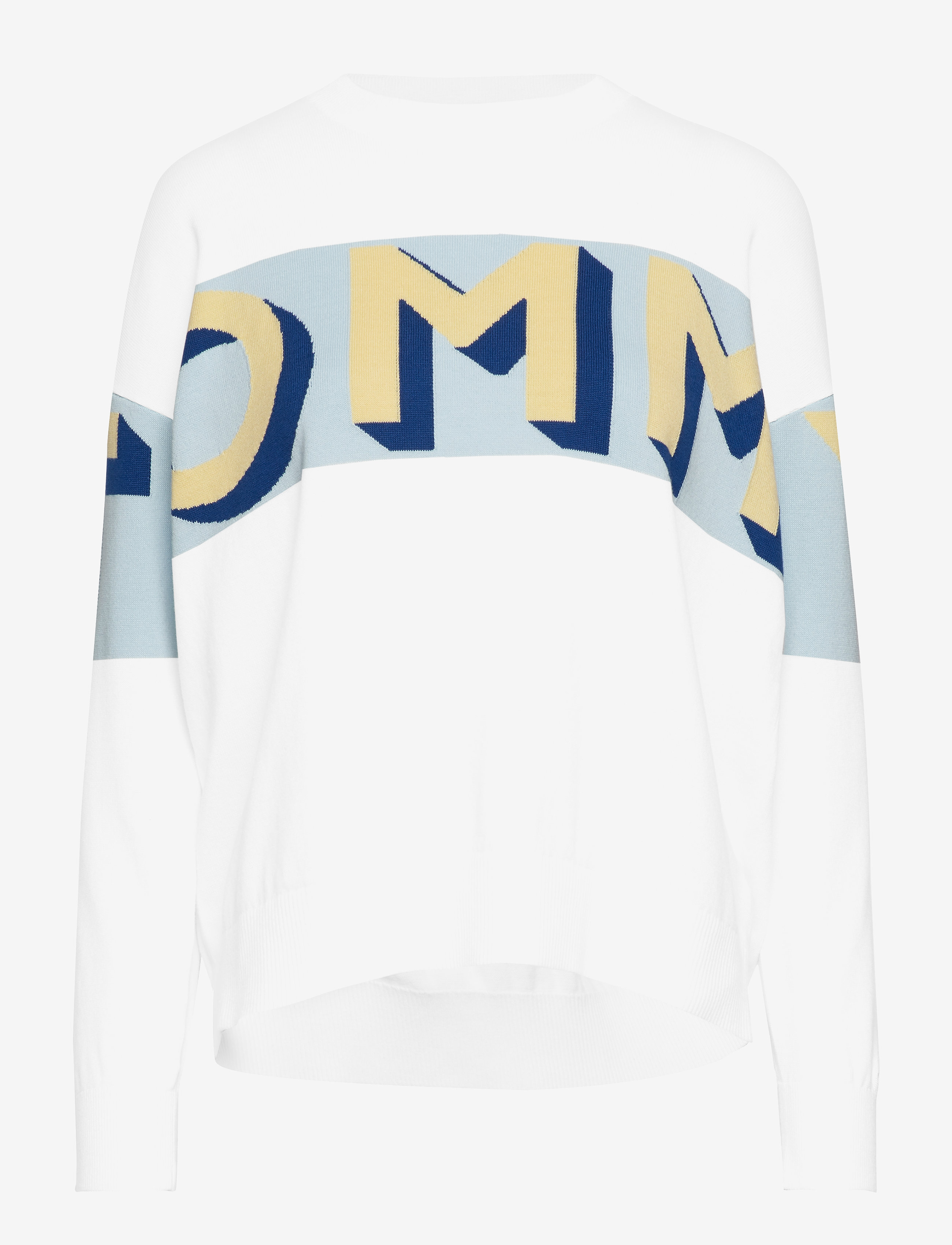 Tommy Hilfiger - LENAH C-NK SWTR - snow white / omphalodes - 0