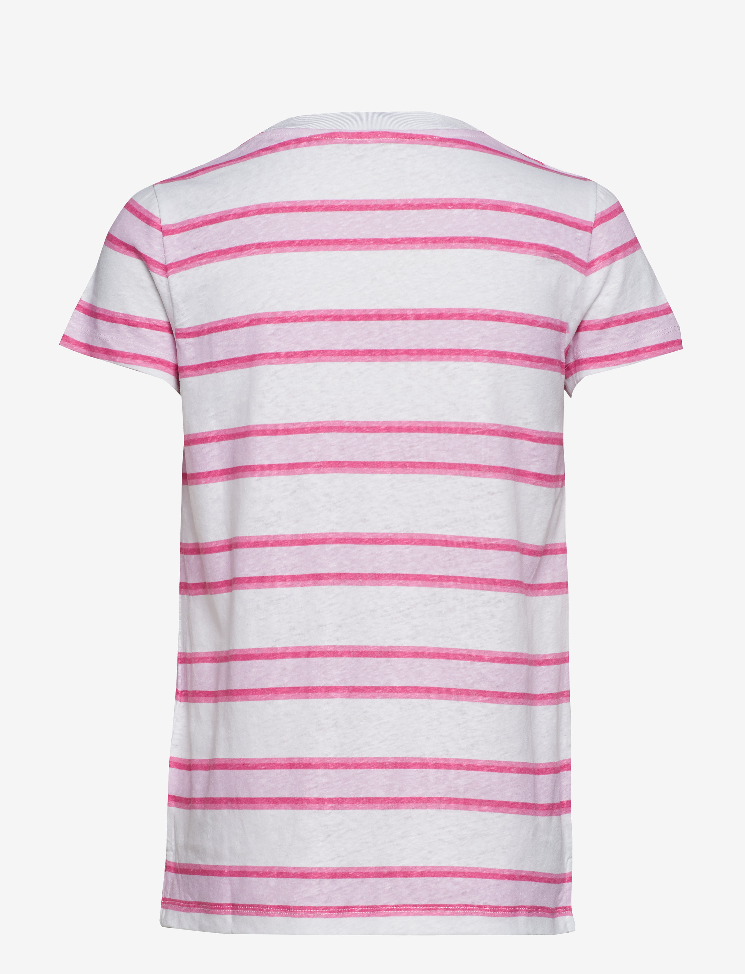 Tommy Hilfiger - ELLEN ROUND-NK CAP SLV - gradient stp / pink lavender - 1