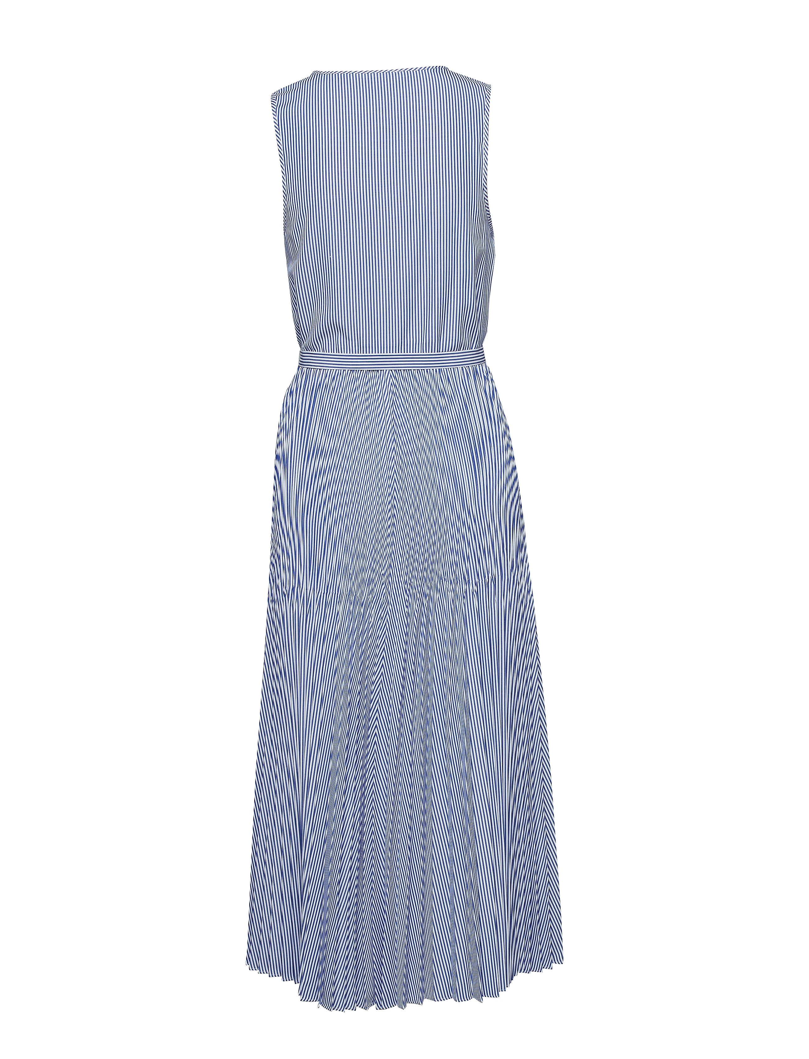 Tommy Hilfiger - DAISY MIDI DRESS NS, - ithaca pleat stp / deep ultram - 1