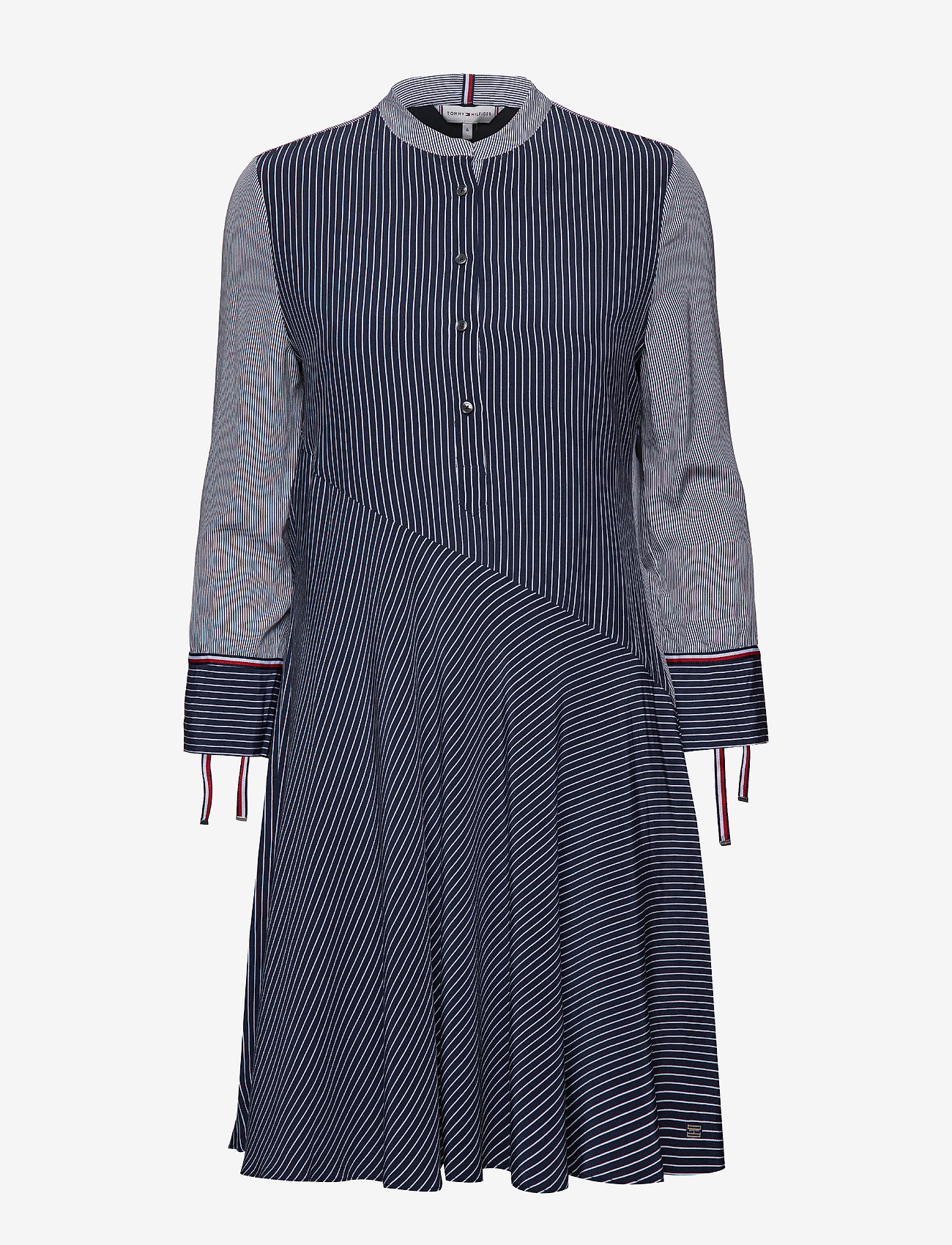 Tommy Hilfiger - FLEUR DRESS 3/4 SLV - midnight stripe / multi - 0