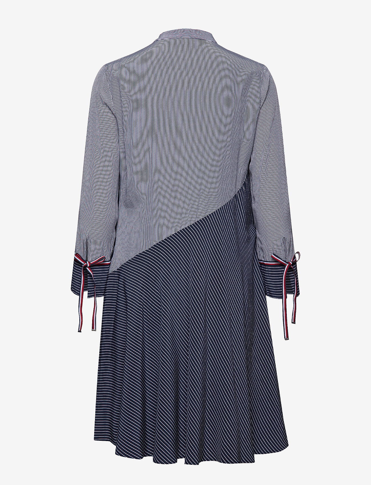 Tommy Hilfiger - FLEUR DRESS 3/4 SLV - midnight stripe / multi - 1