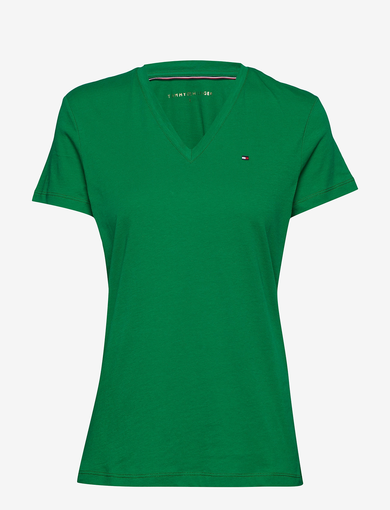 Tommy Hilfiger - TESSA V-NK TEE SS - jelly bean - 0