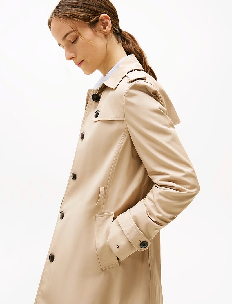 Tommy Hilfiger - HERITAGE SINGLE BREASTED TRENCH - trench coats - nos beige - 5