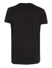Tommy Hilfiger - HERITAGE CREW NECK GRAPHIC TEE - t-shirt & tops - masters black - 7