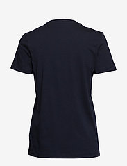 Tommy Hilfiger - HERITAGE CREW NECK GRAPHIC TEE - t-shirt & tops - midnight - 1