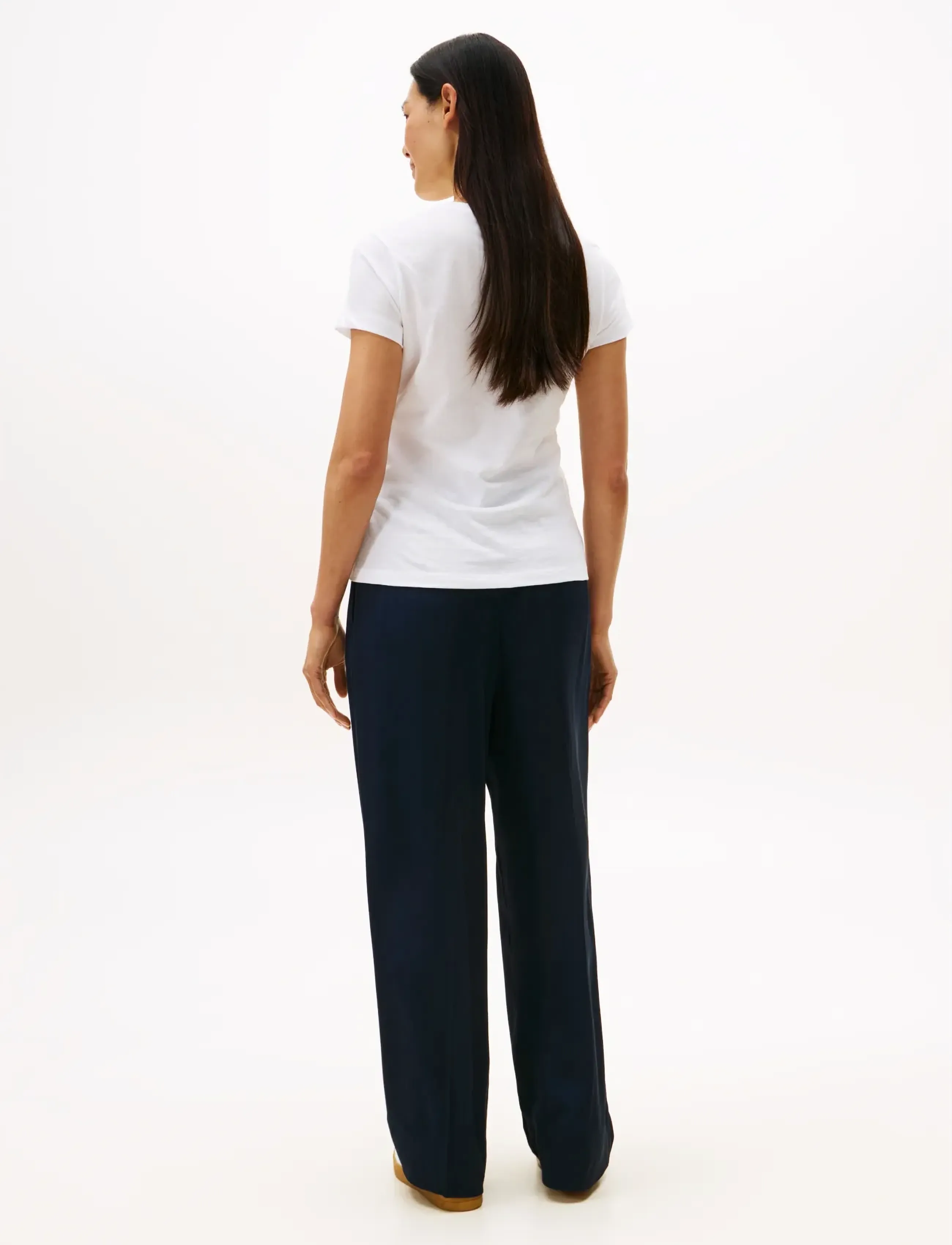Tommy Hilfiger - HERITAGE V-NECK TEE - t-särgid - classic white - 3