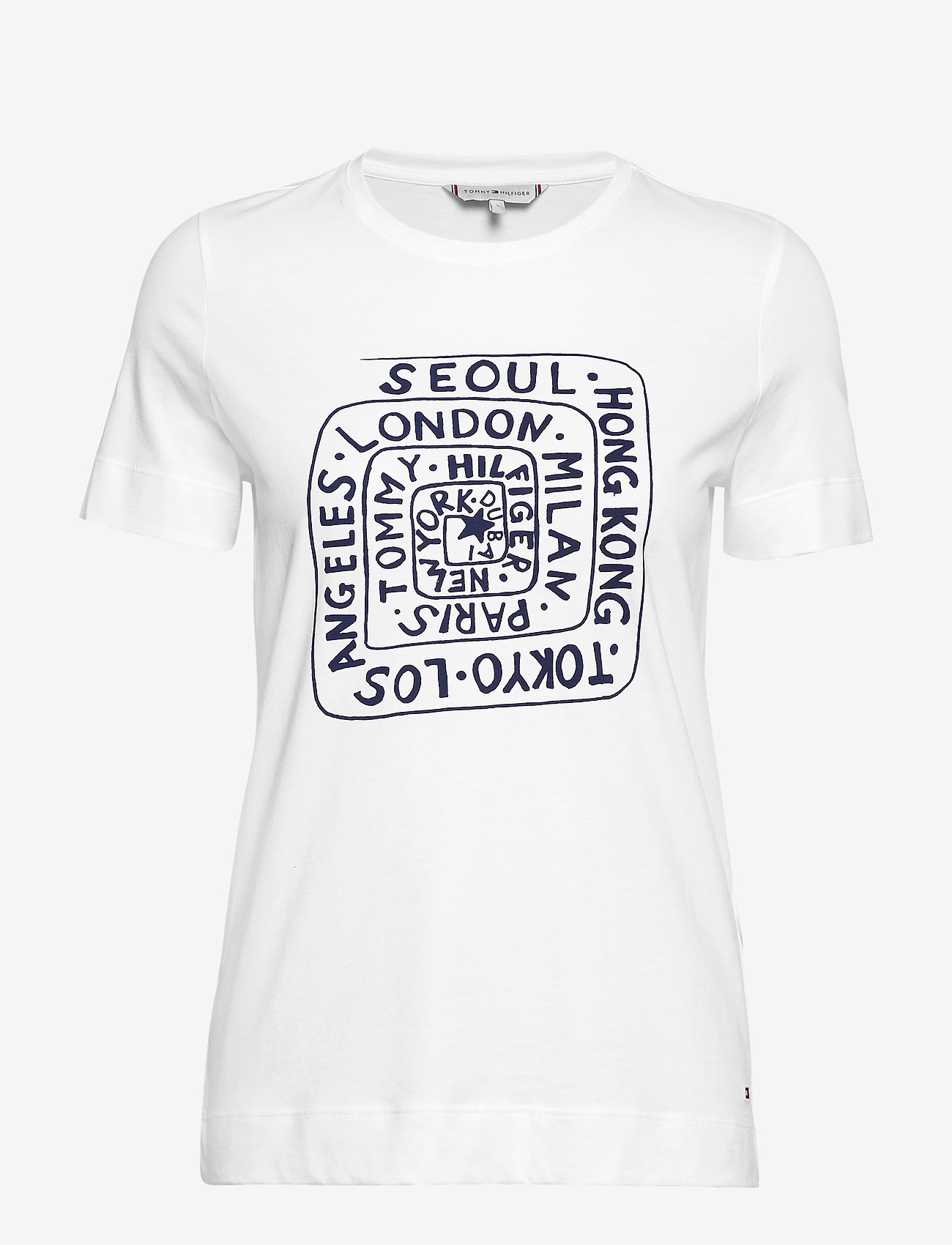 Tommy Hilfiger - CARLA C-NK TEE SS - classic white - 0