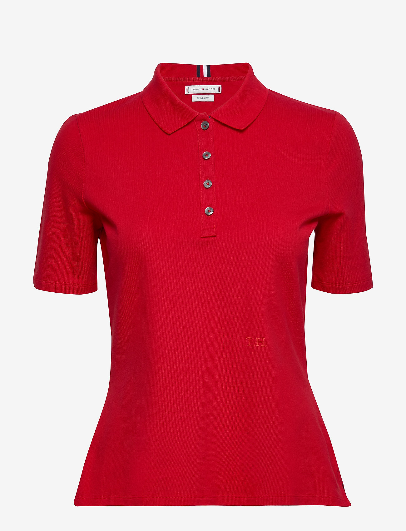 Tommy Hilfiger - TH ESSENTIAL REG POL - haute red - 0