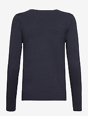 Tommy Hilfiger - HERITAGE V-NK SWEATER - jumpers - midnight - 1