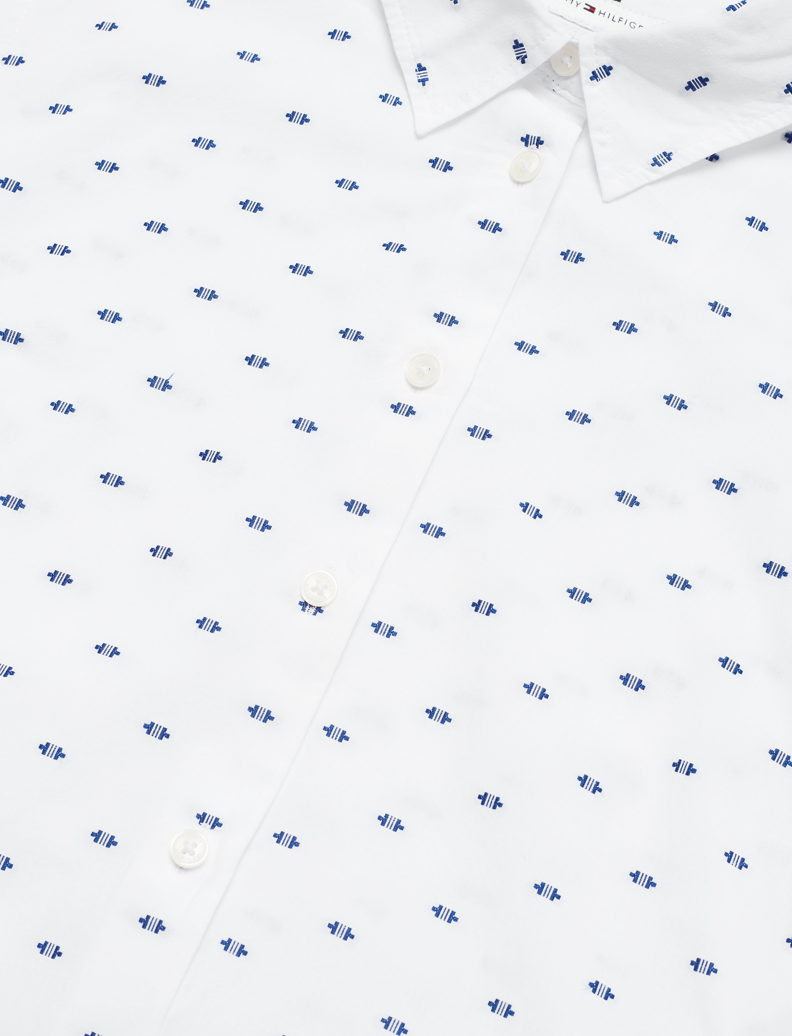 Tommy Hilfiger - FARLEY SHIRT LS W2 - t clip dot / medieval blue / w - 2