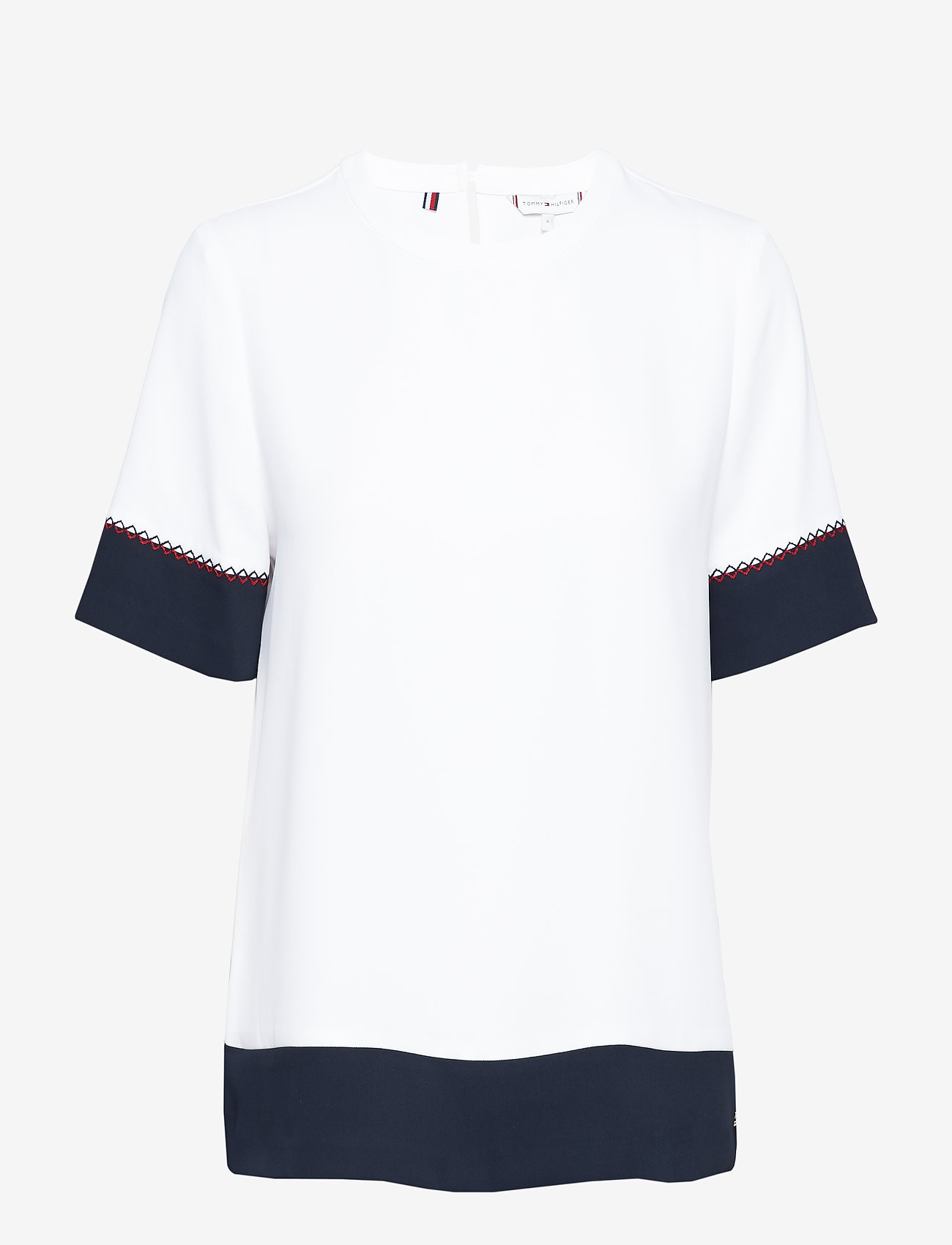Tommy Hilfiger - FLORENTINA TOP SS - classic white - 0