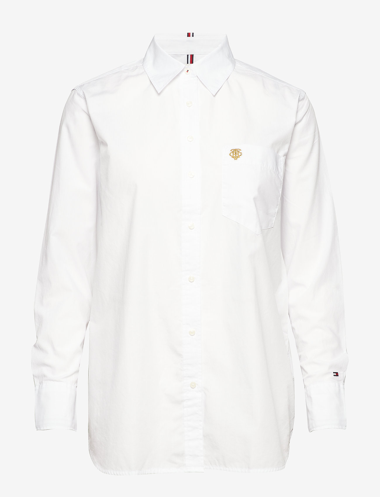 Tommy Hilfiger - TH ESSENTIAL GIRLFRIEND SHIRT LS - bright white - 0