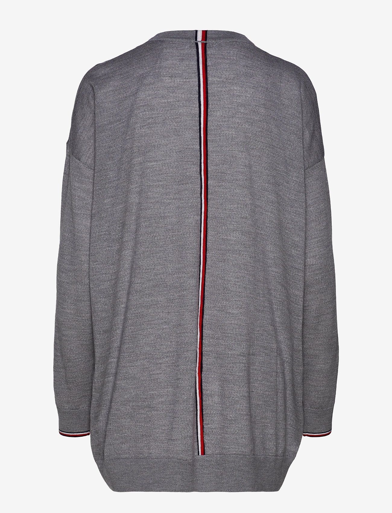Tommy Hilfiger - TH ESSENTIAL V-NK CARDI - medium grey heather - 1