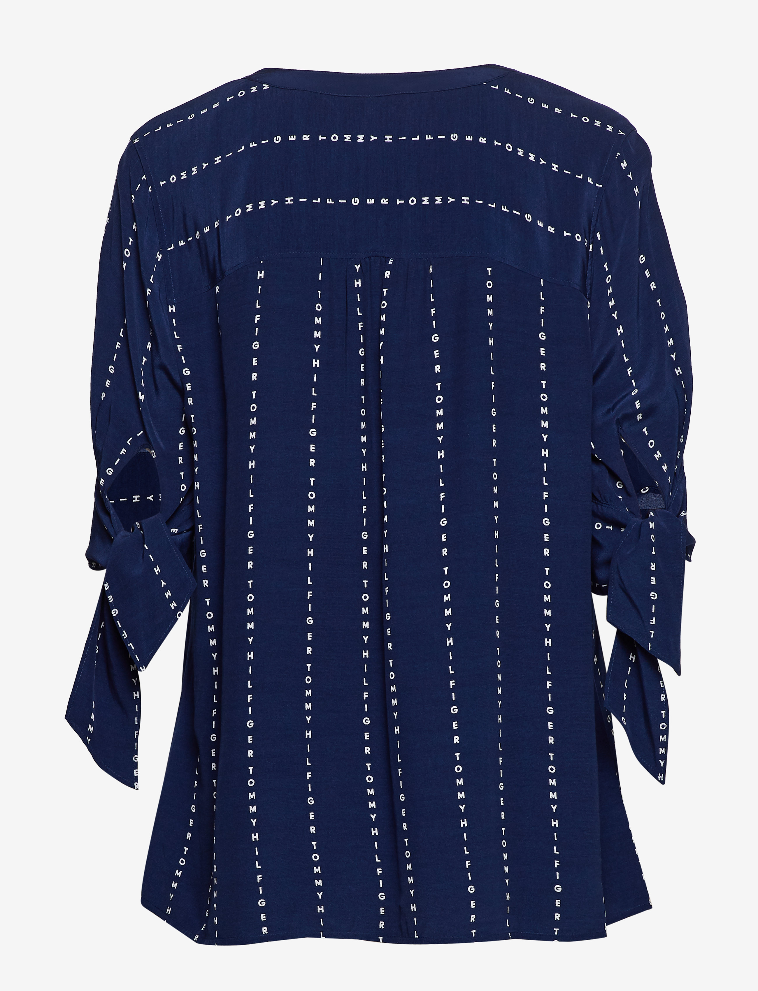 Tommy Hilfiger - FALLEEN BLOUSE 3/4 S - letter stp / medieval blue - 1
