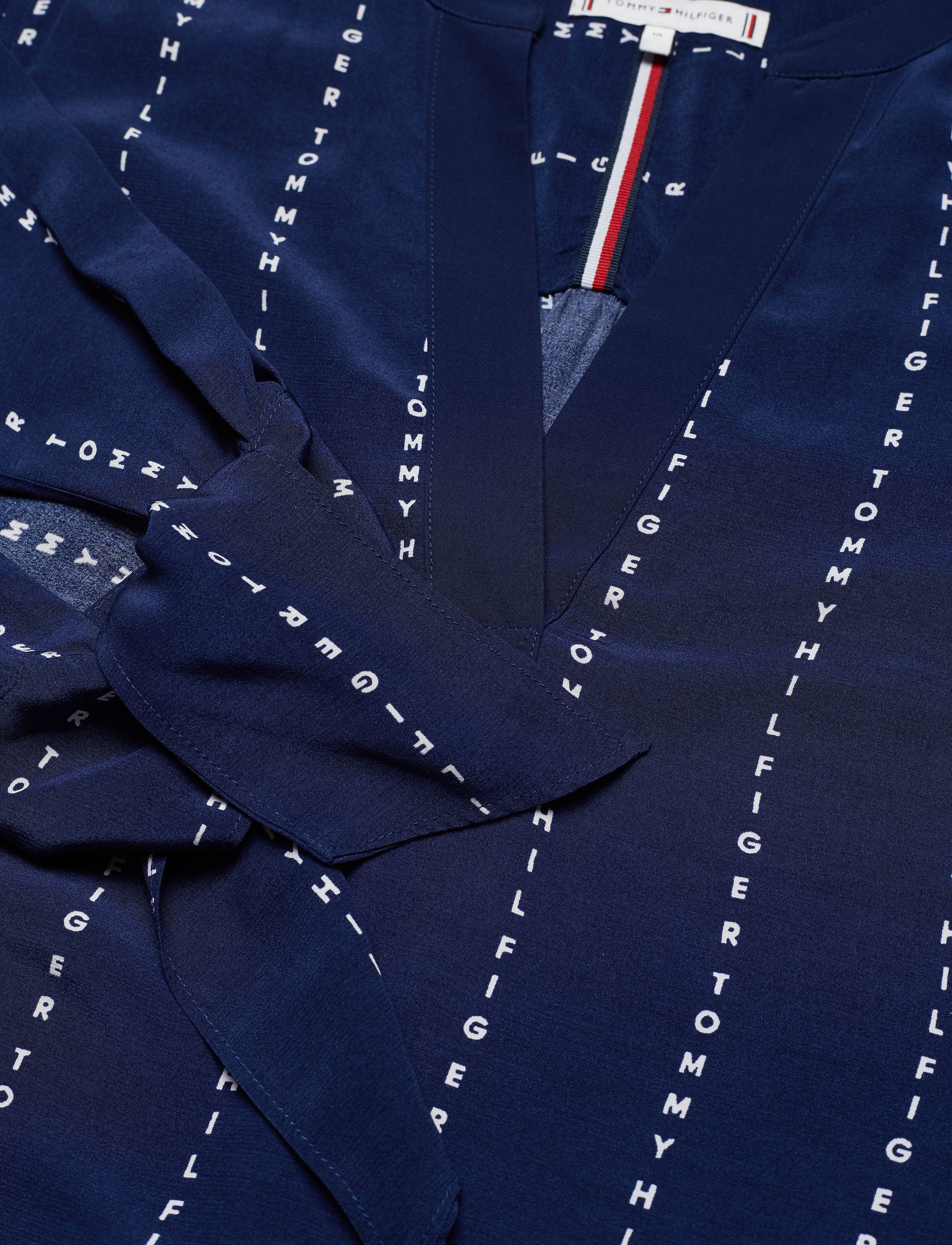 Tommy Hilfiger - FALLEEN BLOUSE 3/4 S - letter stp / medieval blue - 2