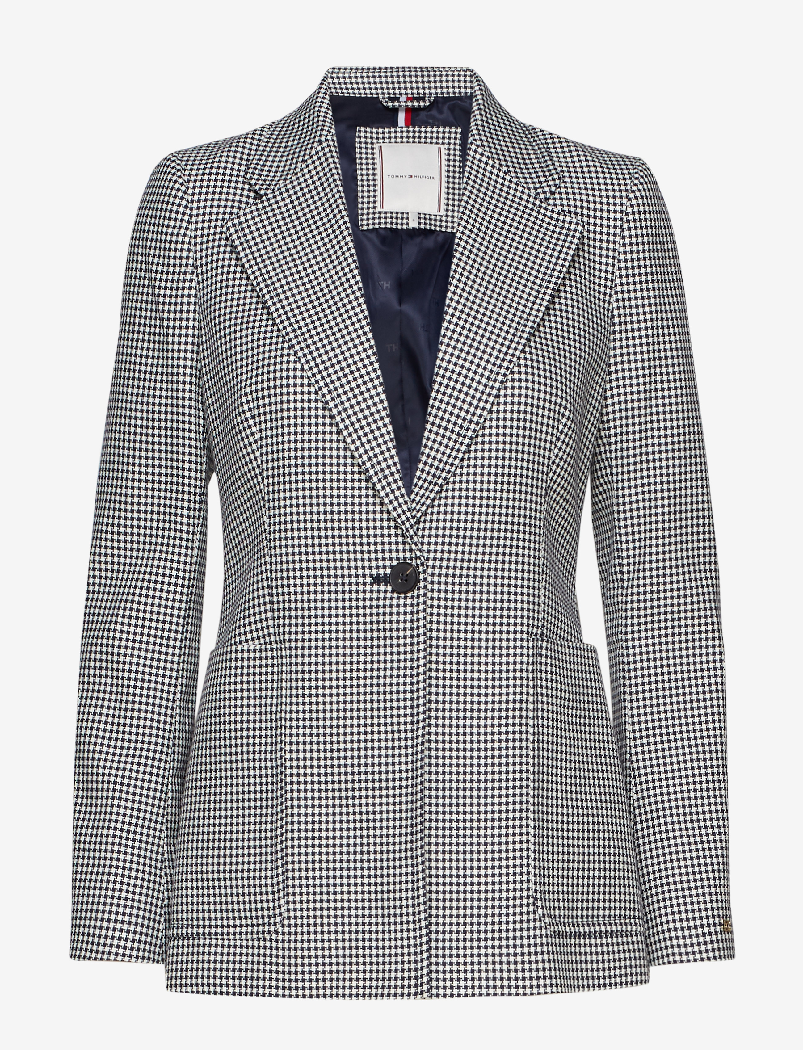 Tommy Hilfiger - ROSALIA SB BLAZER - mini dogstooth / sky captain - 0