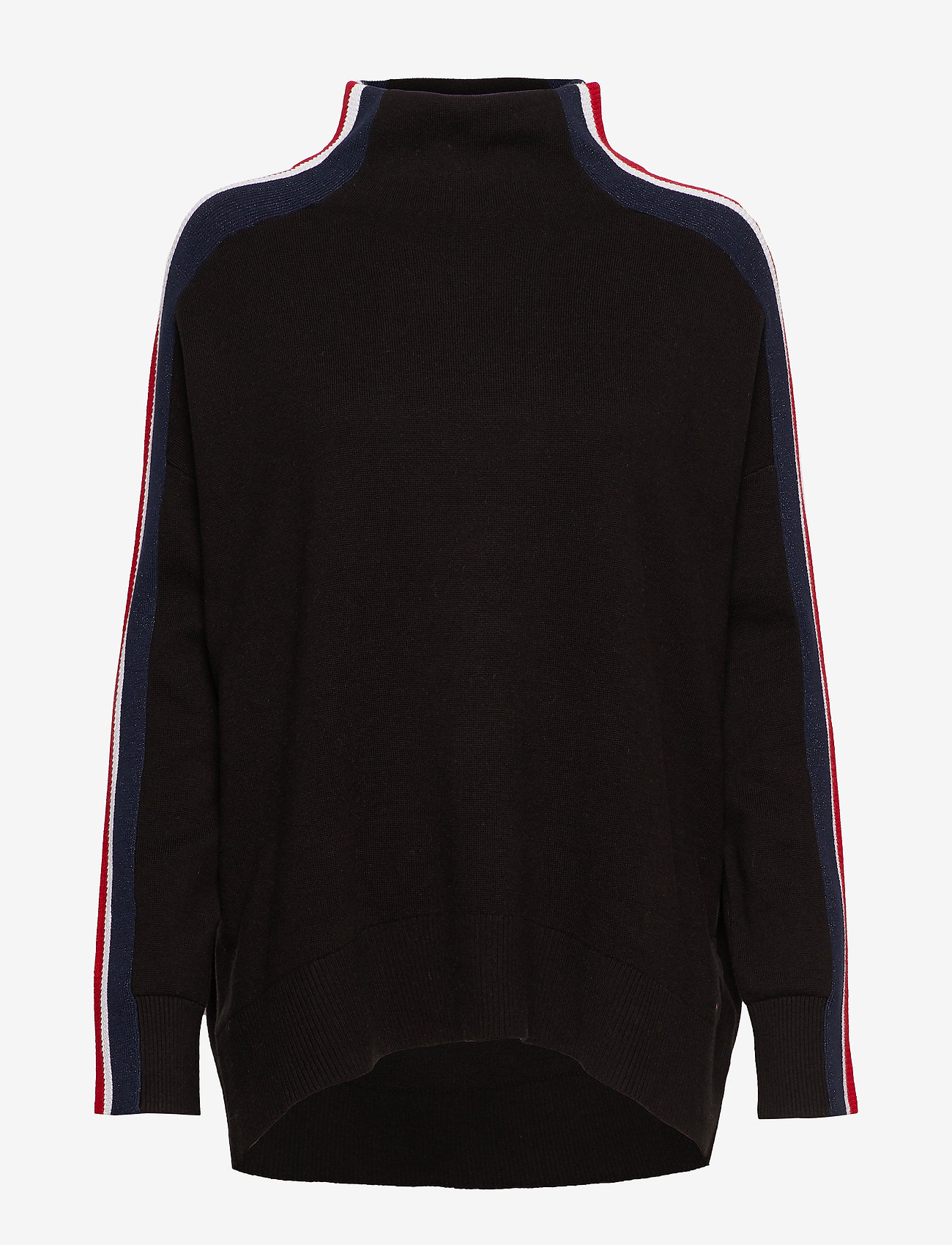 Tommy Hilfiger - MAISY MOCK-NK SWTR - meteorite - 0